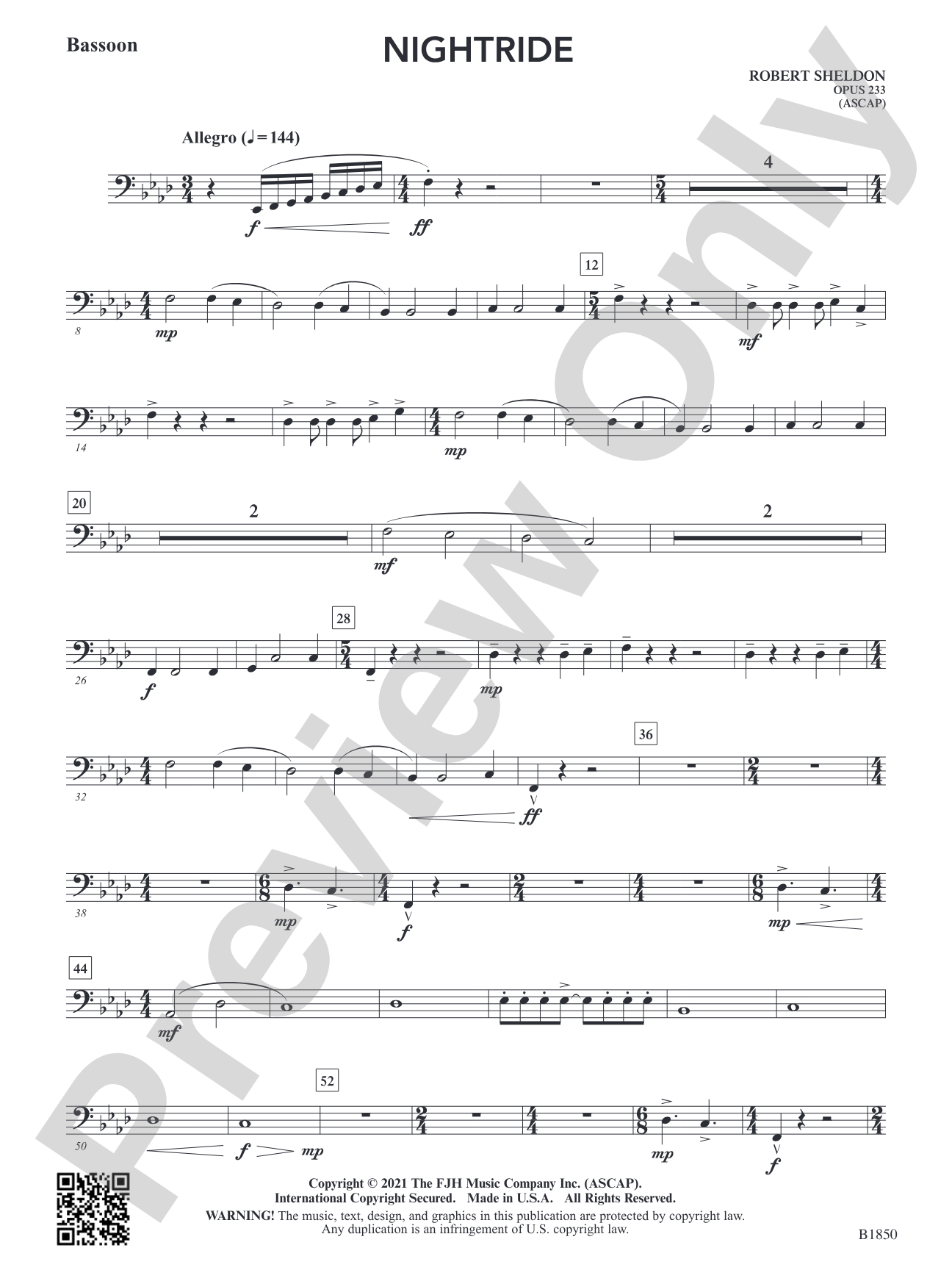 Nightride: Bassoon