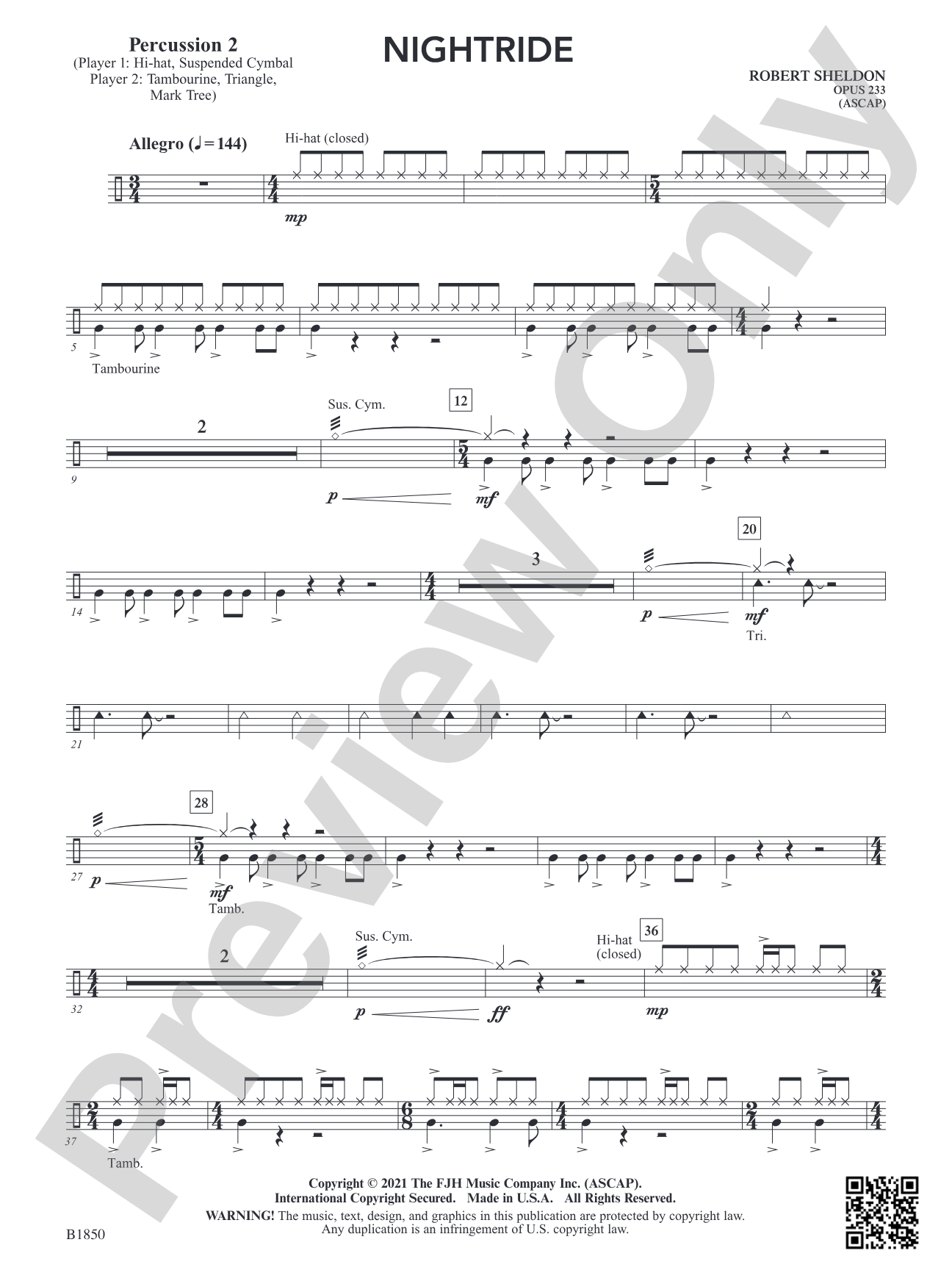 Nightride: Percussion 2