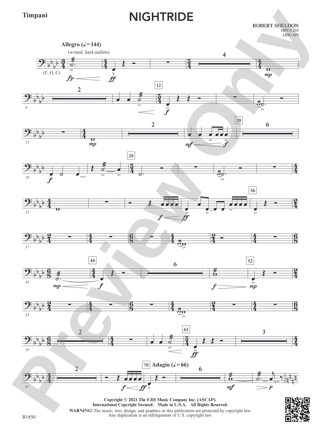 Nightride: Timpani