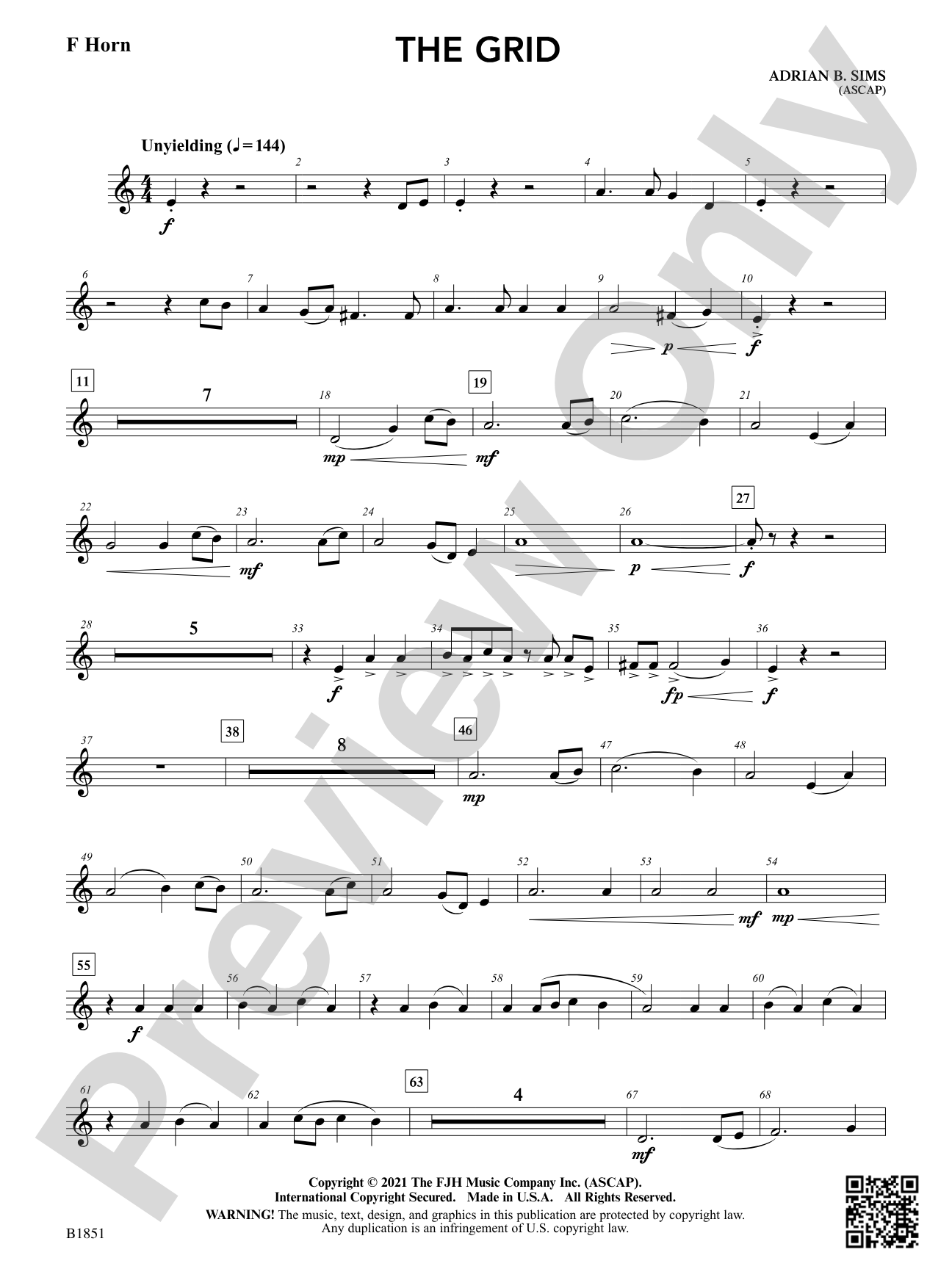 The Grid: F Horn