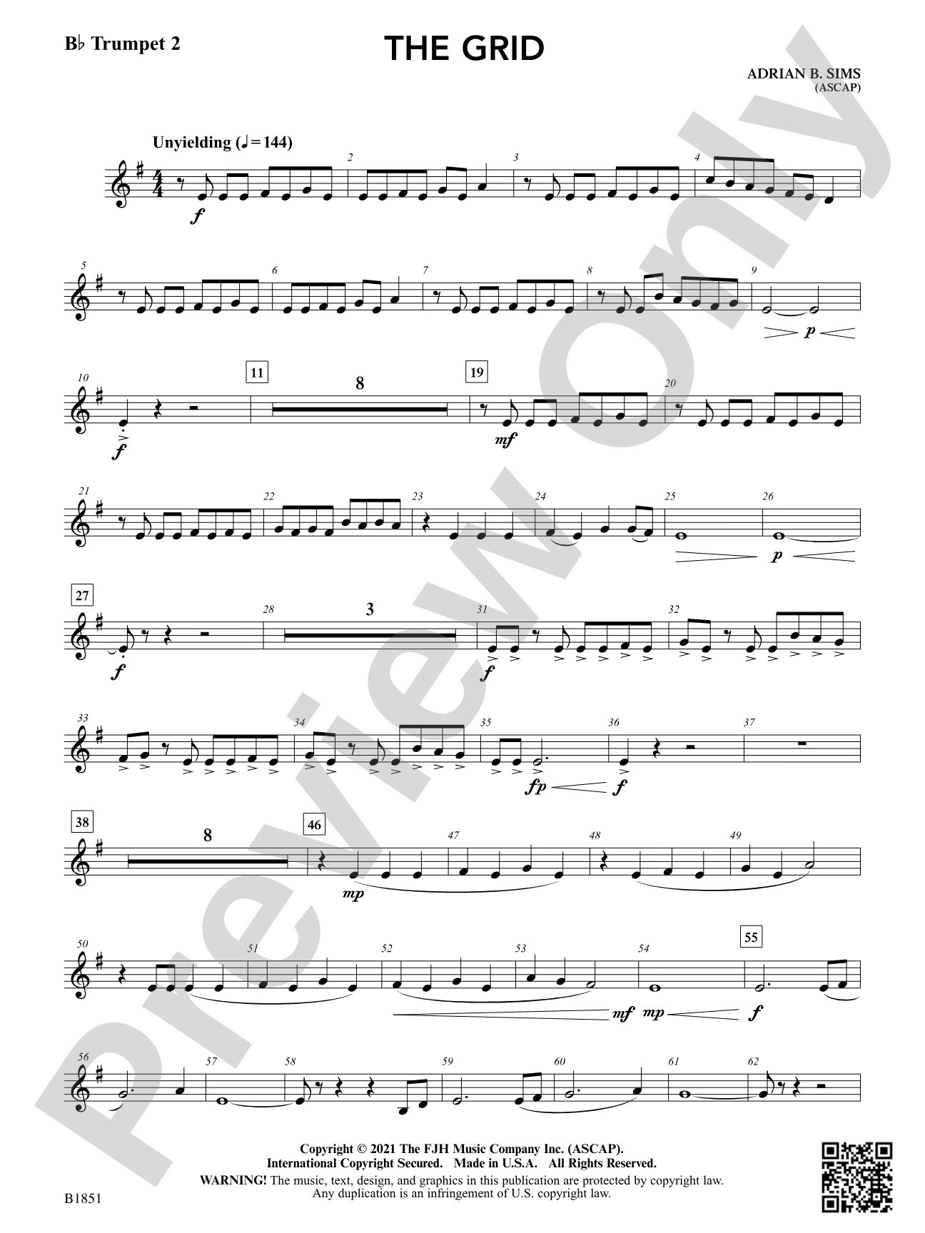 The Grid: B-flat Trumpet 2