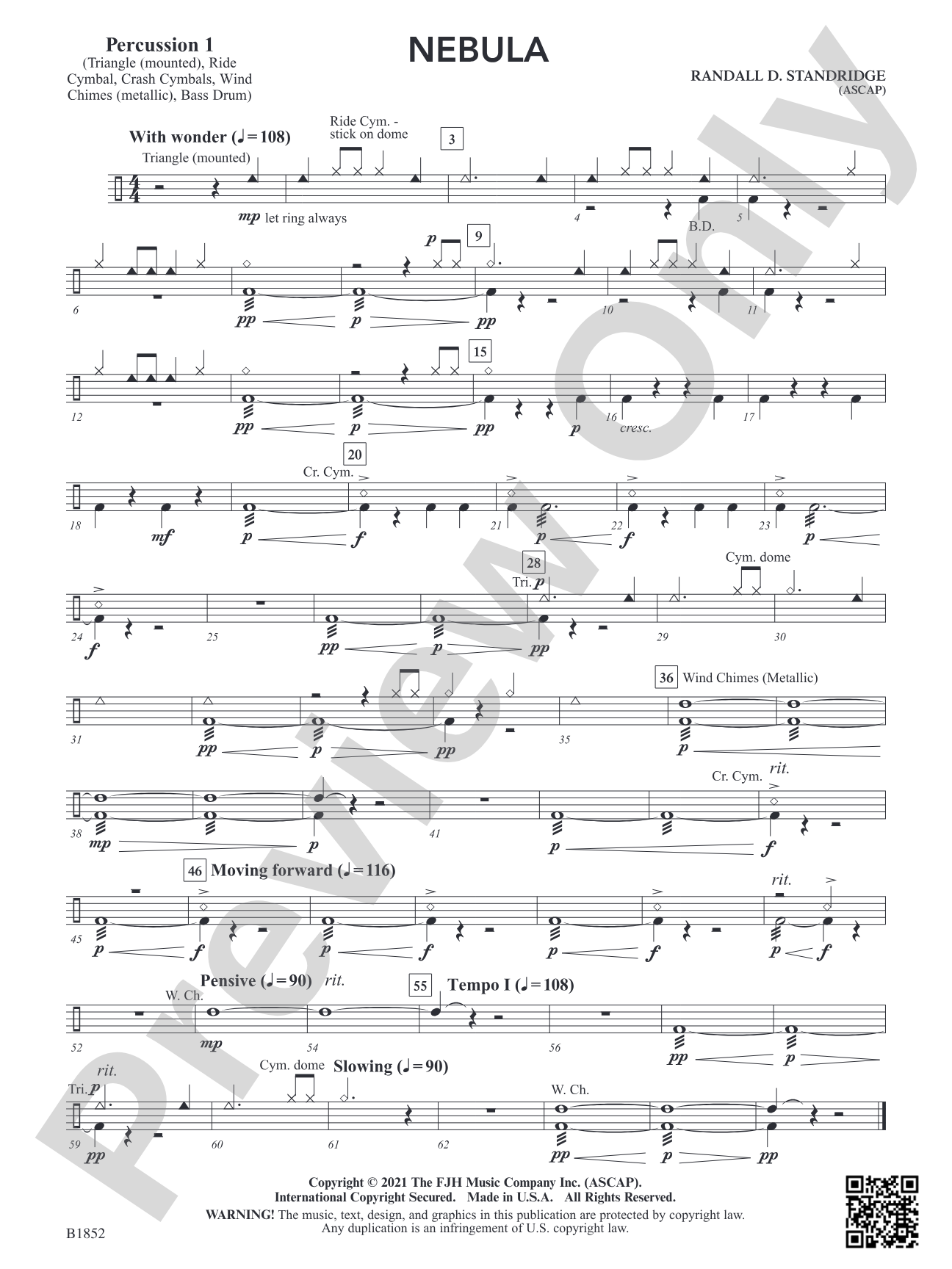 Nebula: Percussion 1