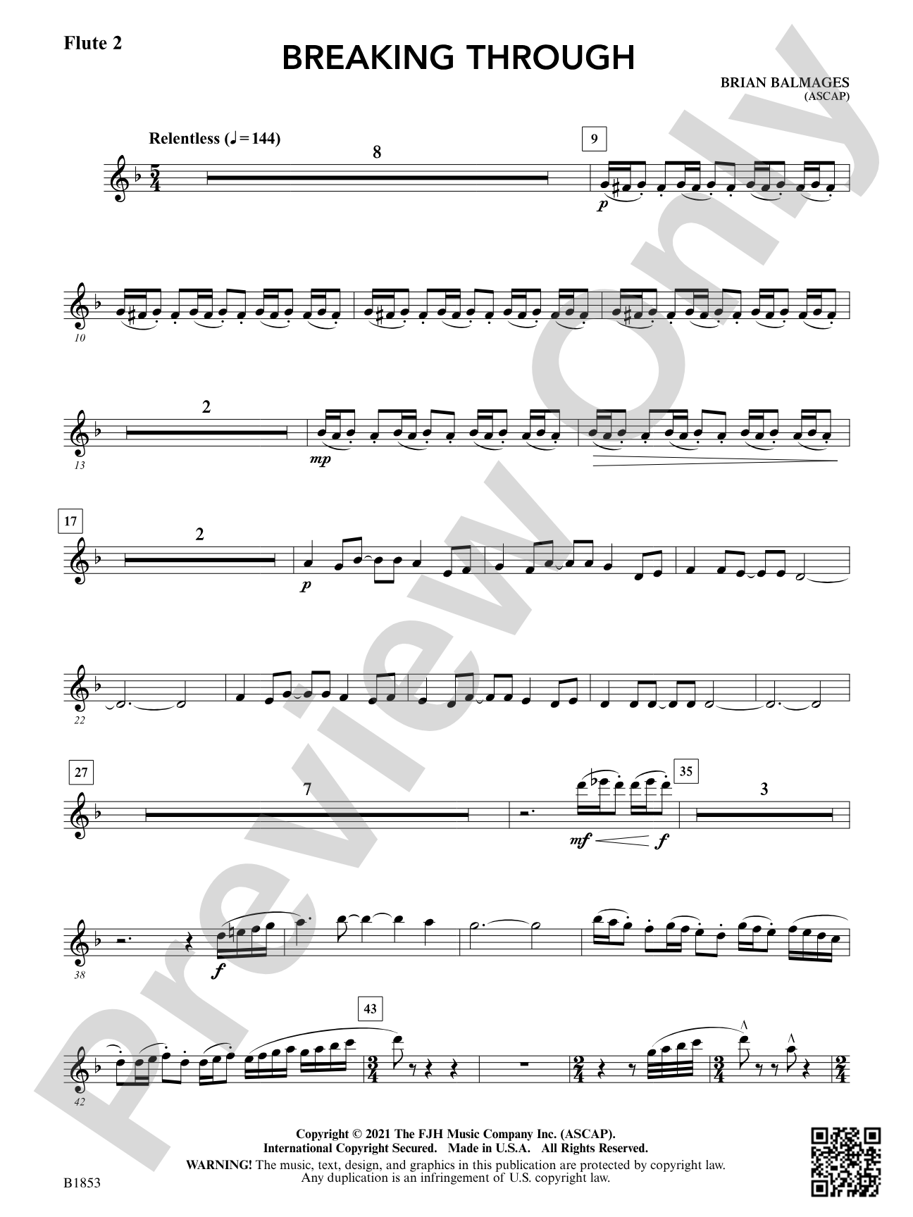 Breaking Through: Flute 2