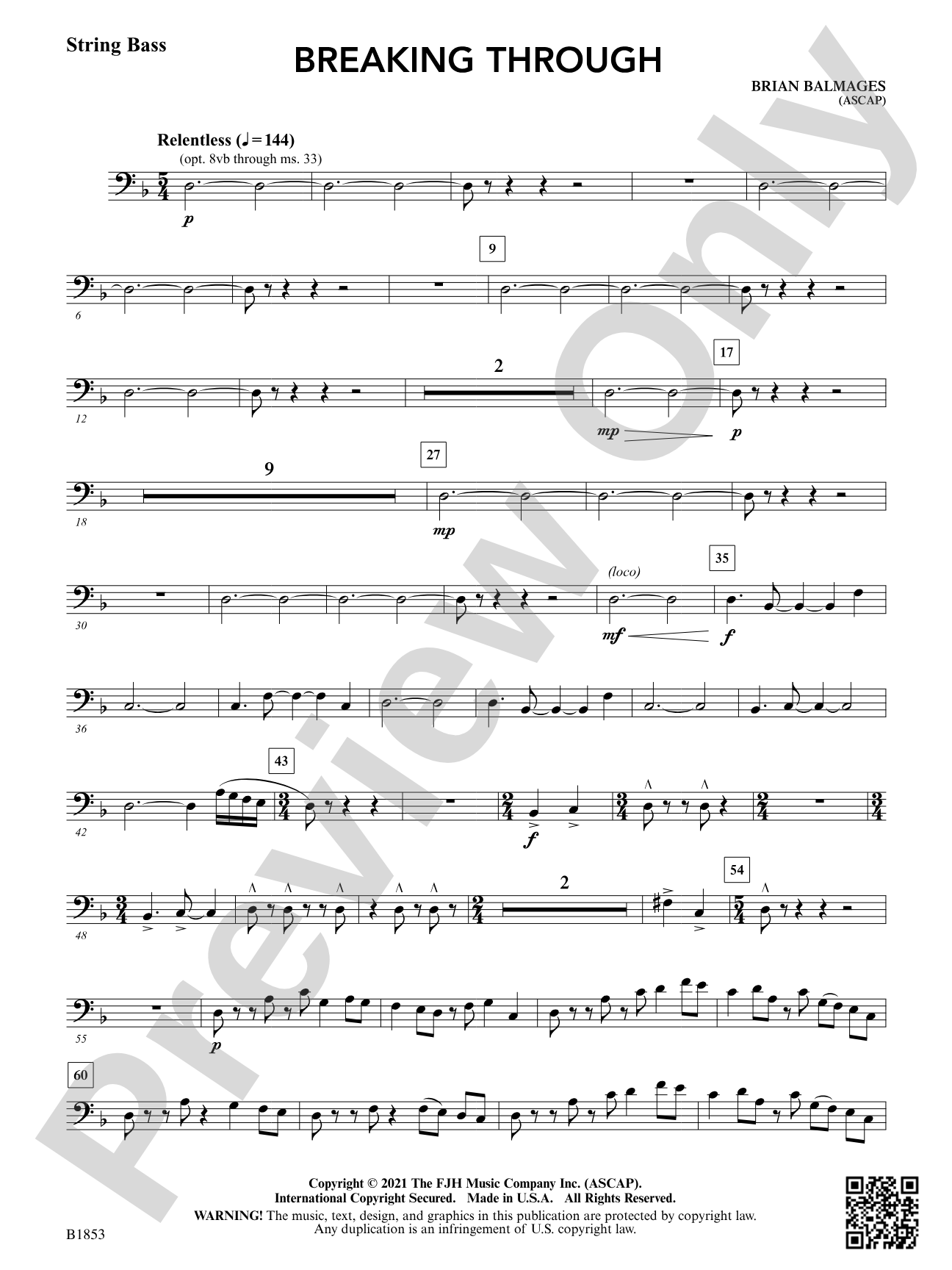 Breaking Through: String Bass
