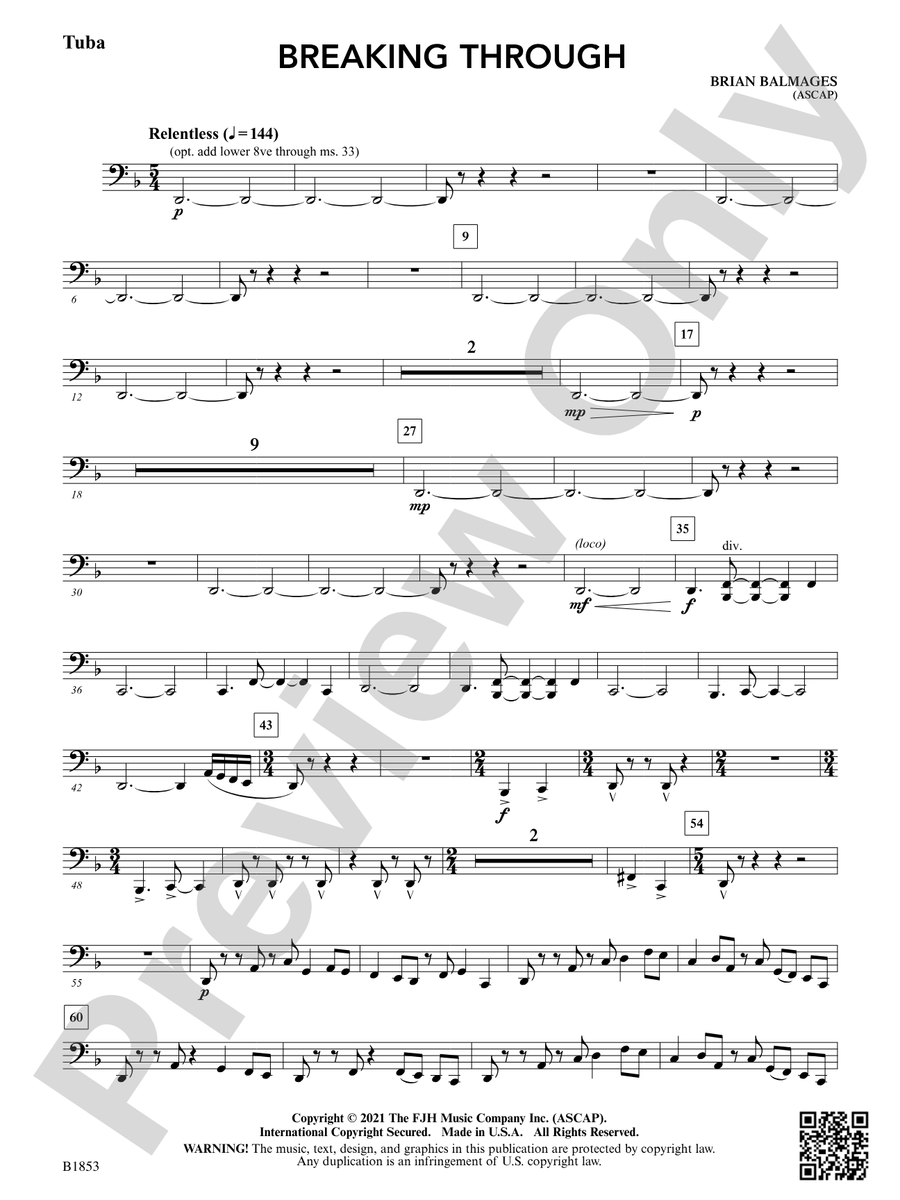 Breaking Through: Tuba