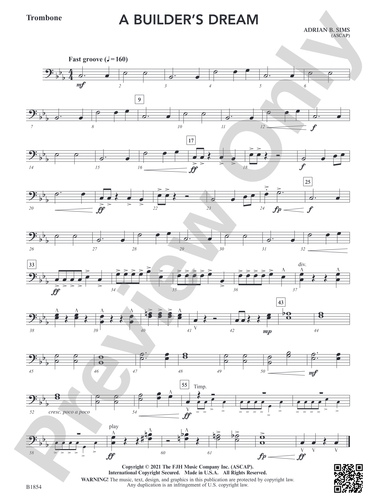 A Builder's Dream: Trombone