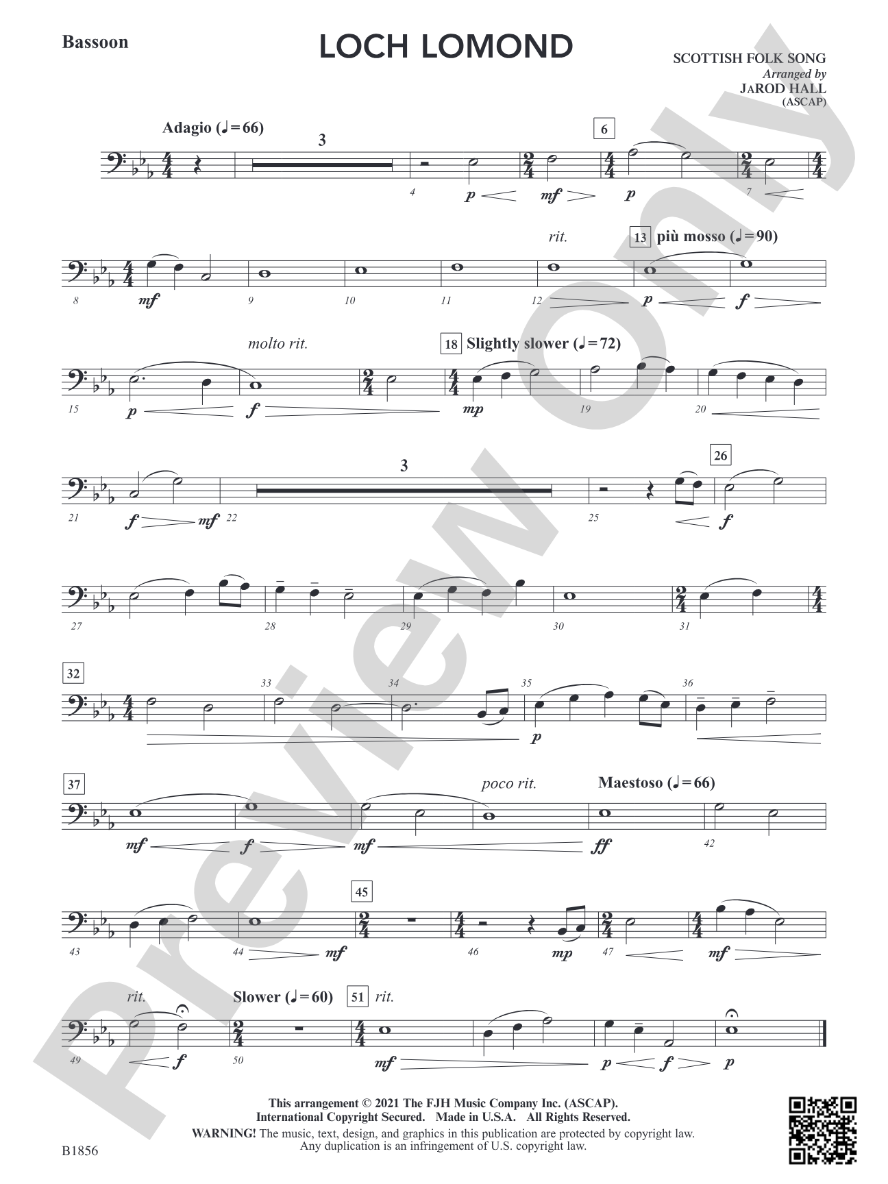 Loch Lomond: Bassoon