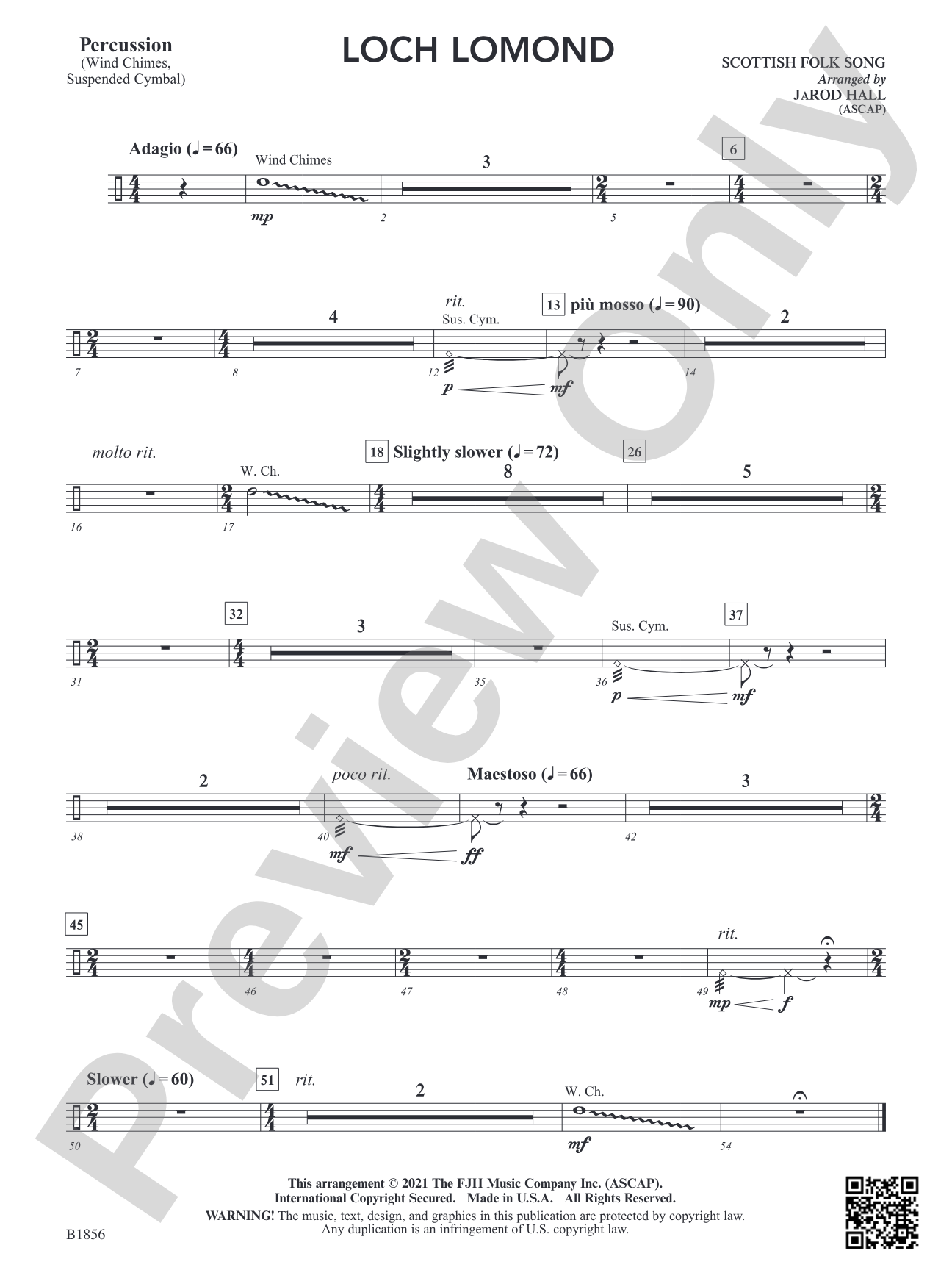 Loch Lomond: Percussion