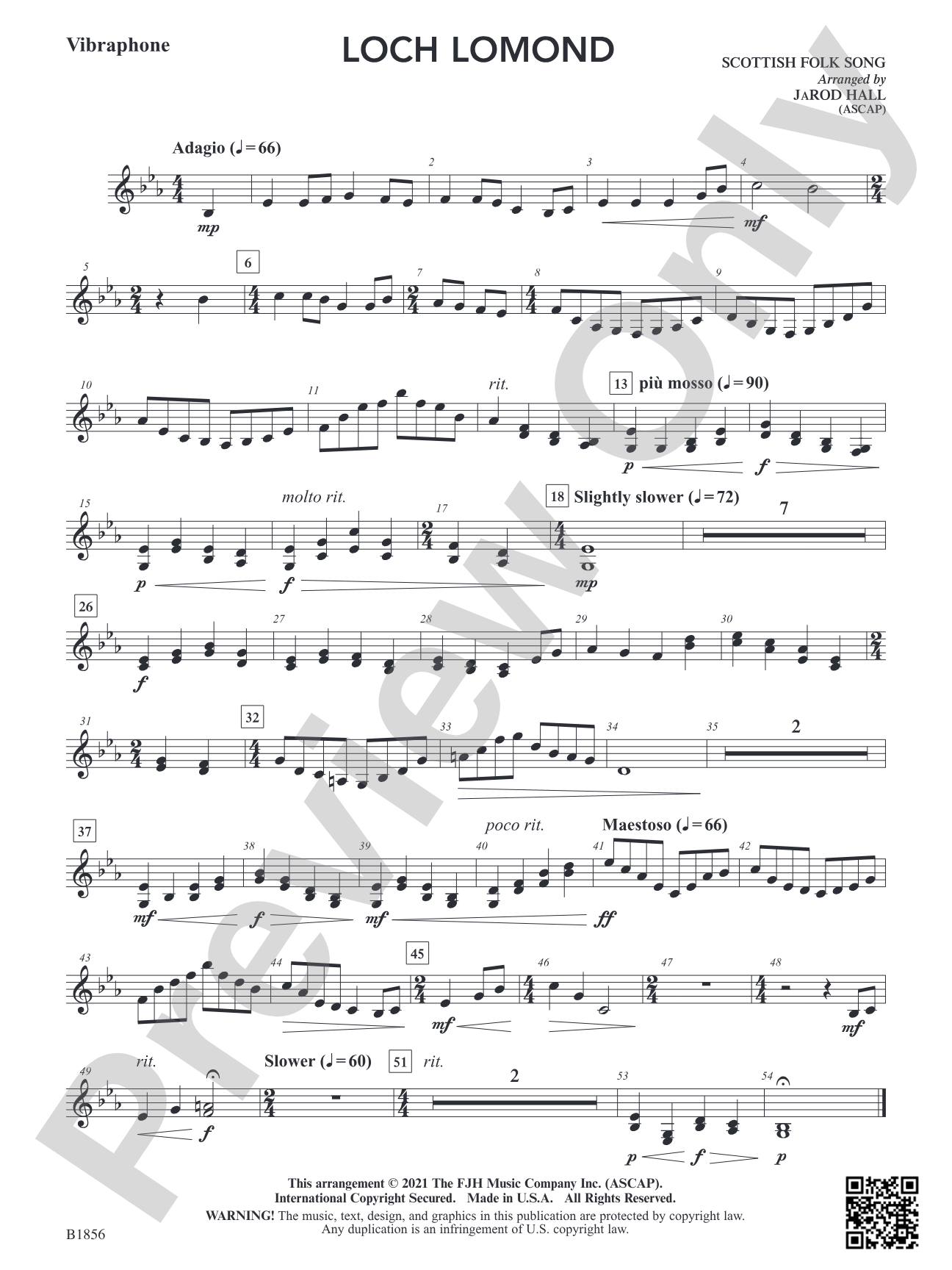 Loch Lomond: Vibraphone