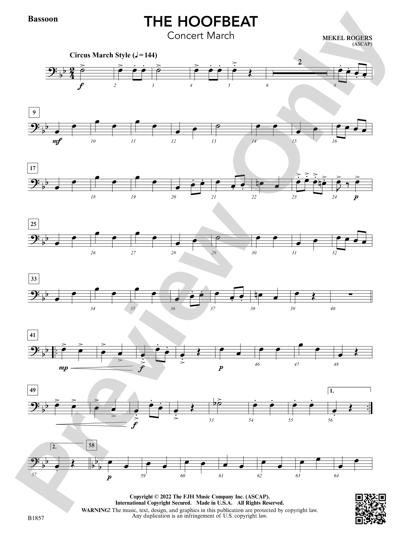 The Hoofbeat: Bassoon