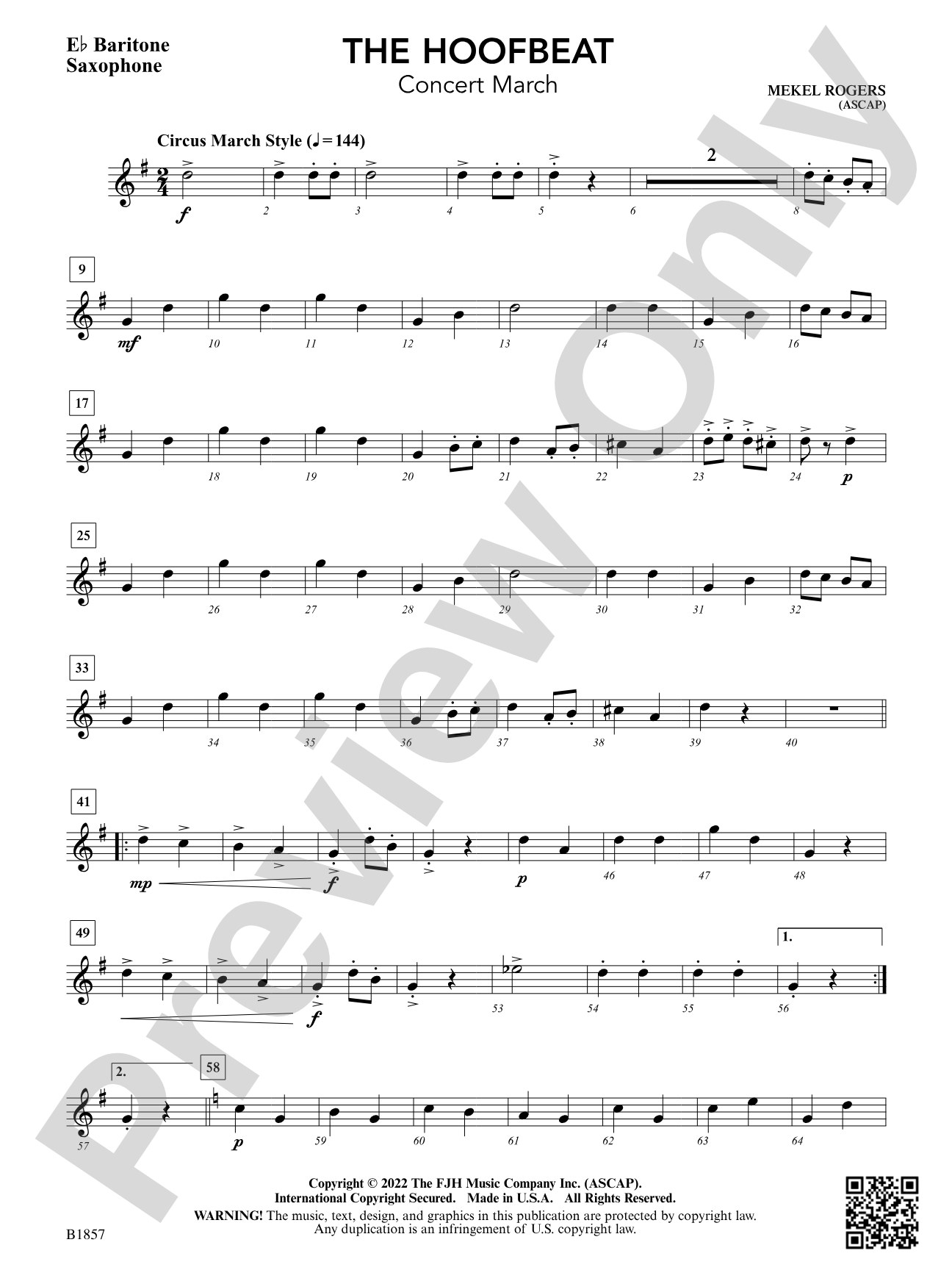 The Hoofbeat: E-flat Baritone Saxophone