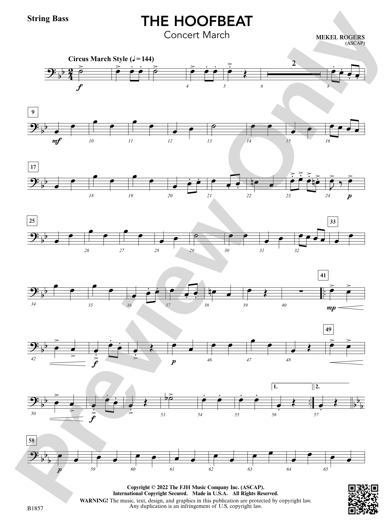 The Hoofbeat: String Bass