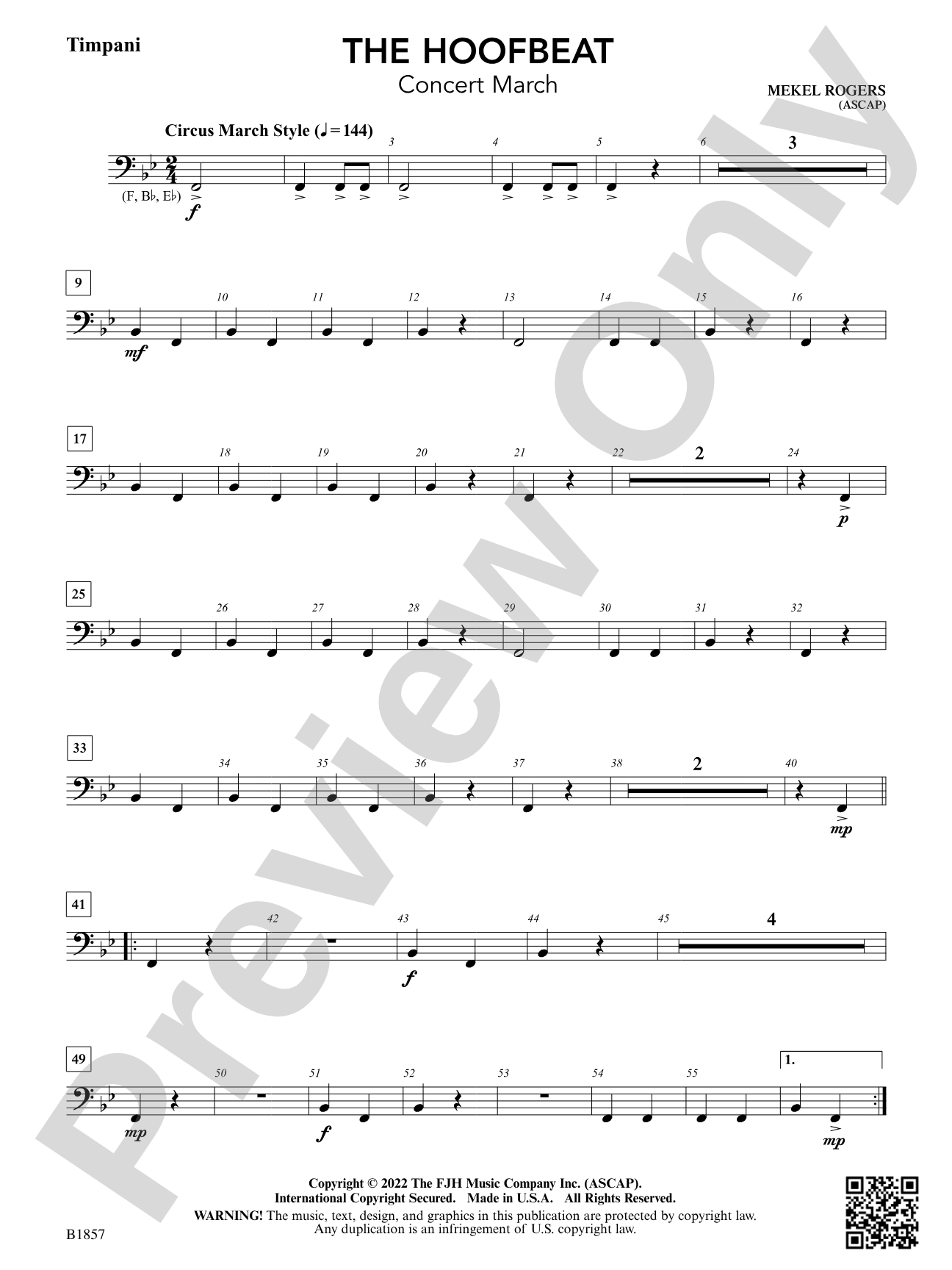 The Hoofbeat: Timpani