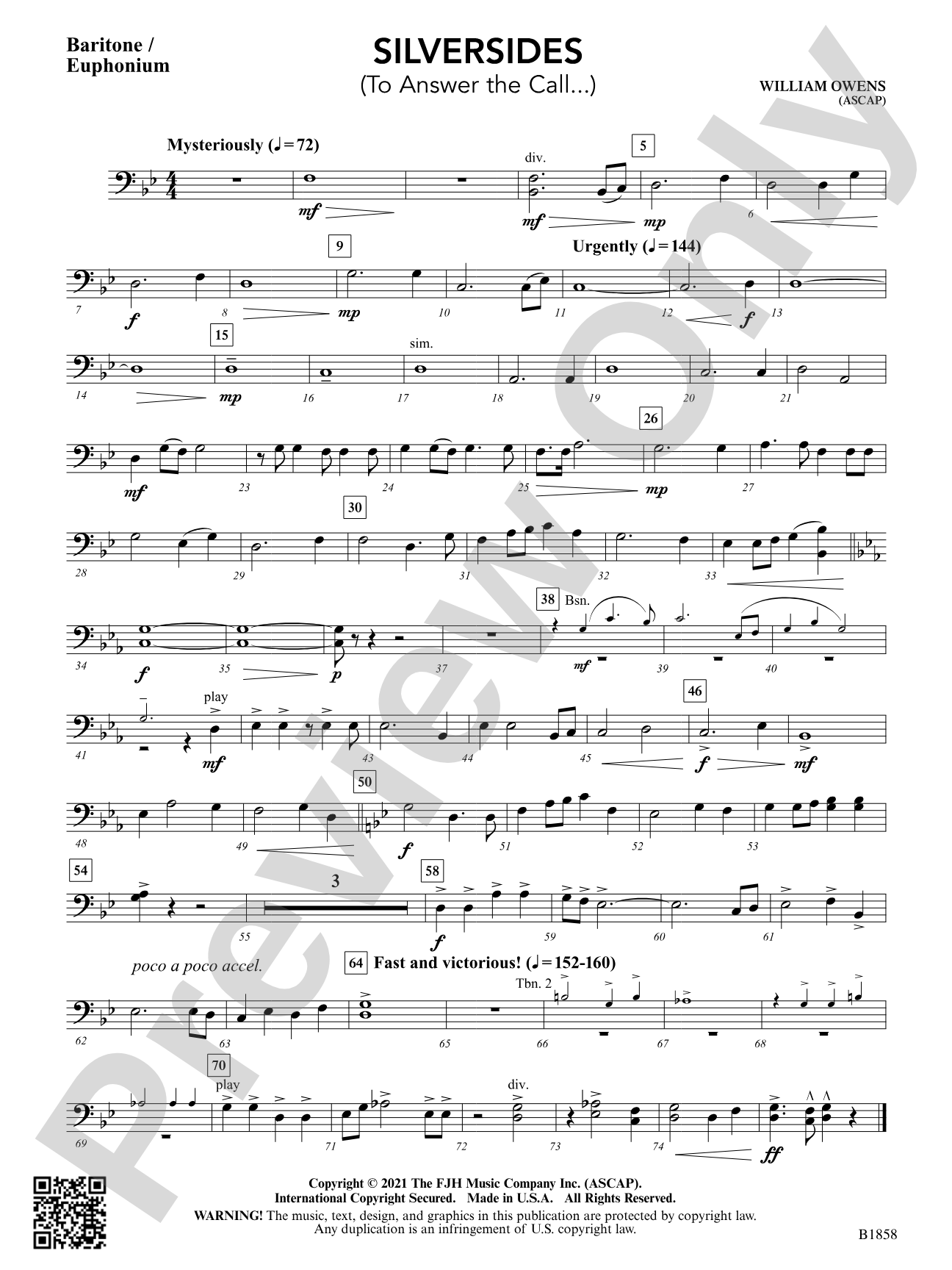 Silversides: Baritone / Euphonium