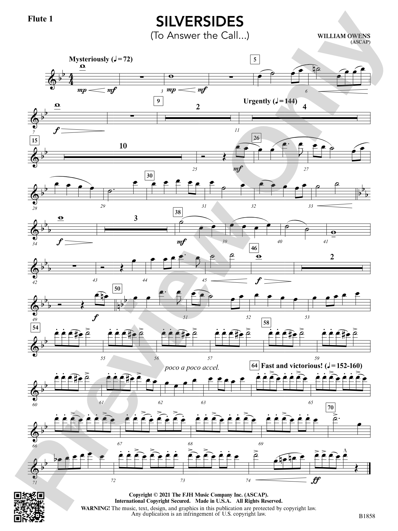 Silversides: Flute 1