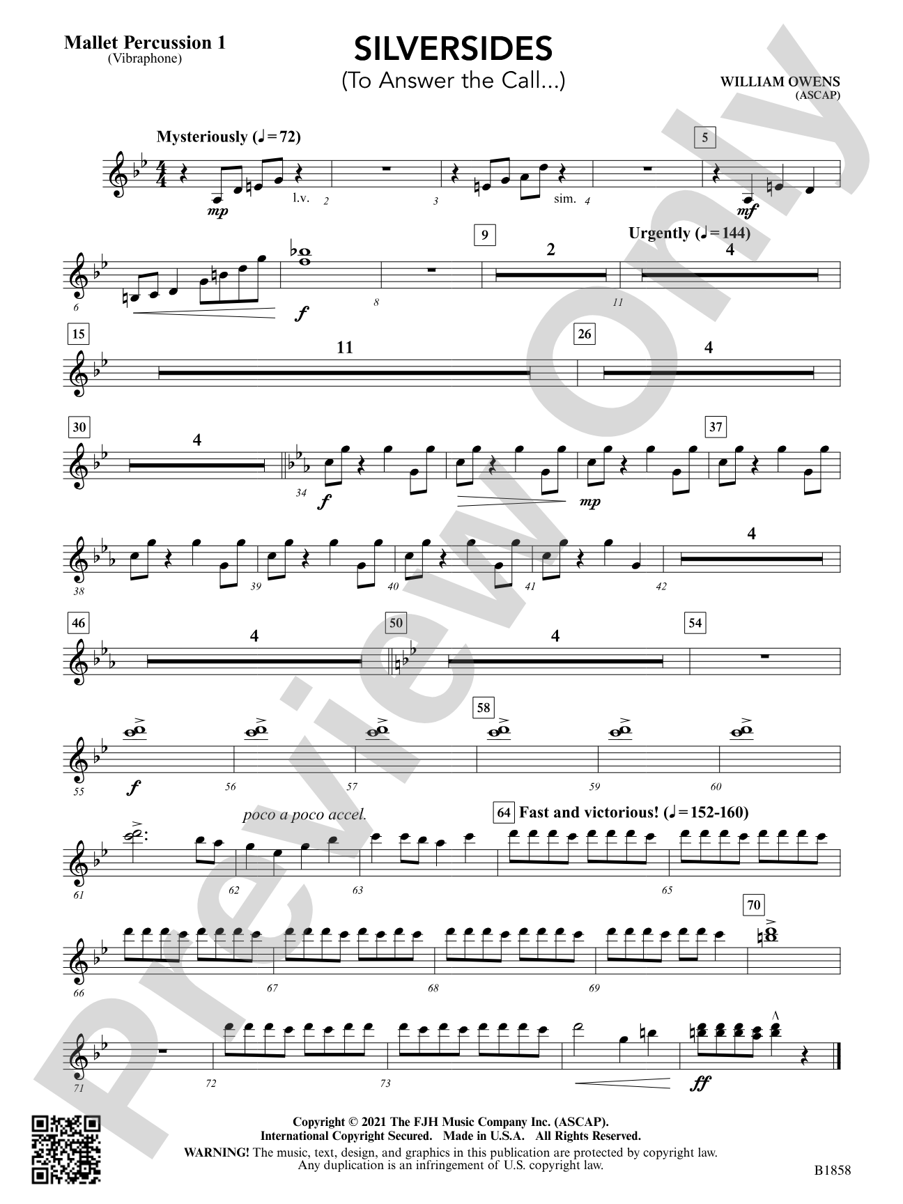 Silversides: Mallet Percussion 1