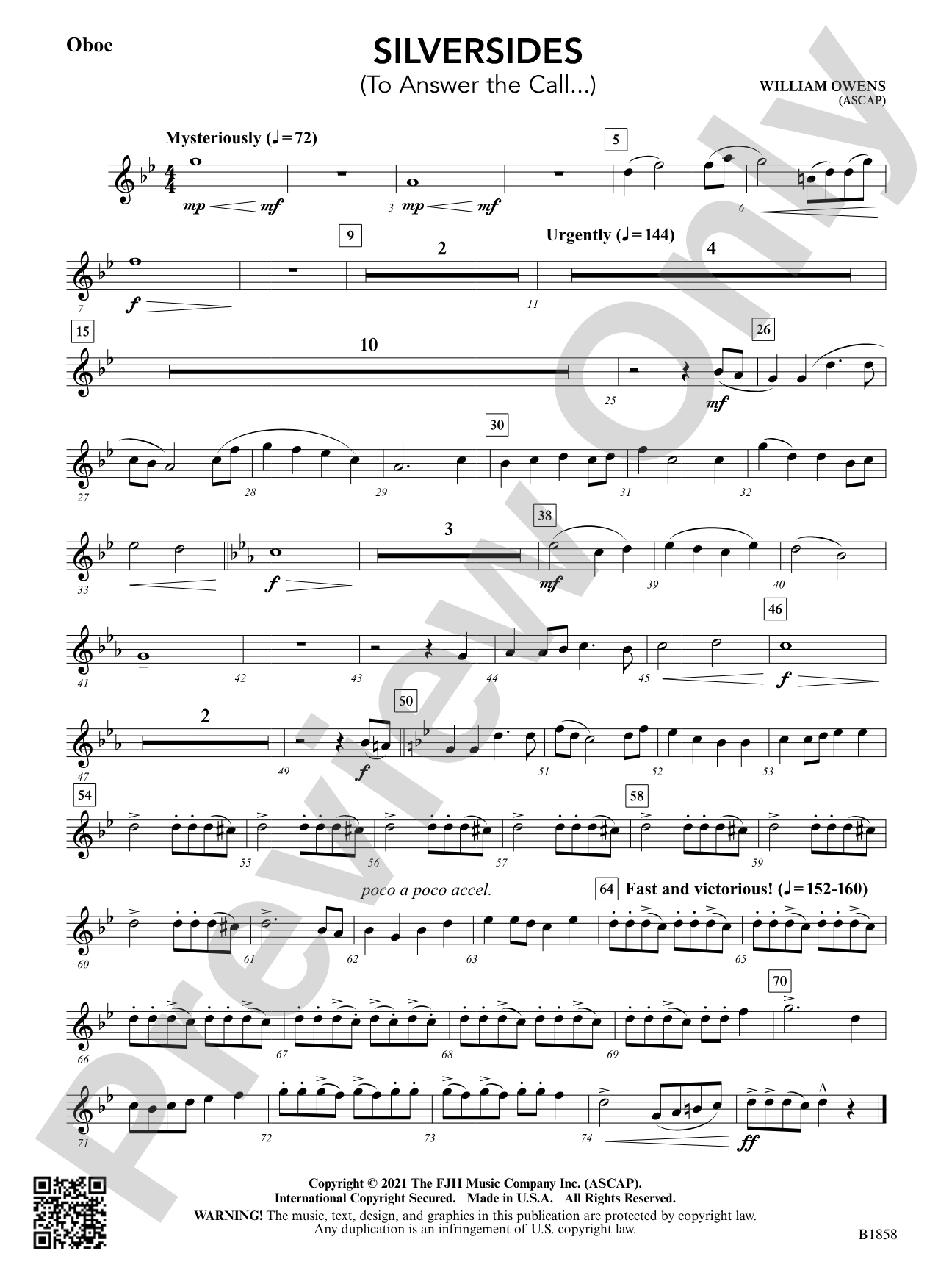 Silversides: Oboe