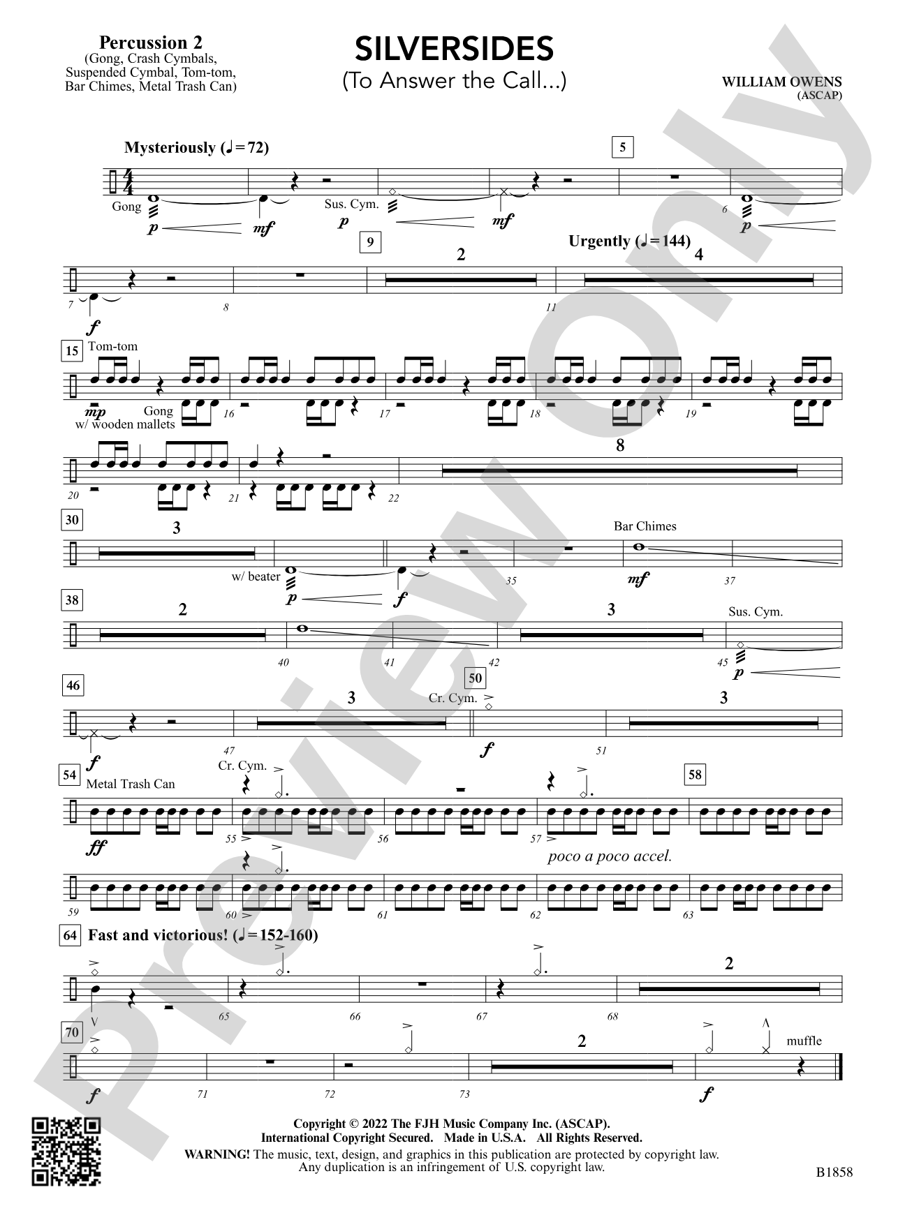 Silversides: Percussion 2
