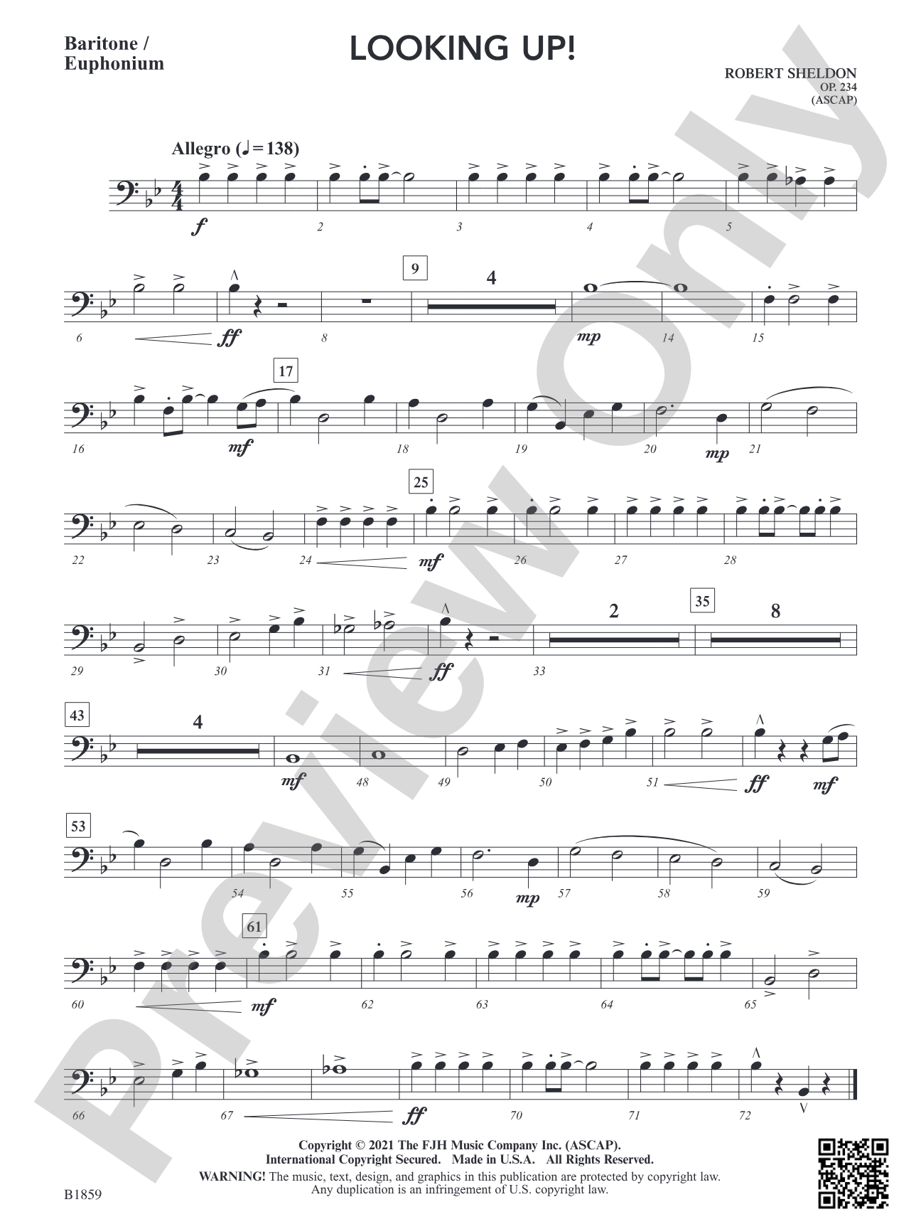 Looking Up!: Baritone / Euphonium