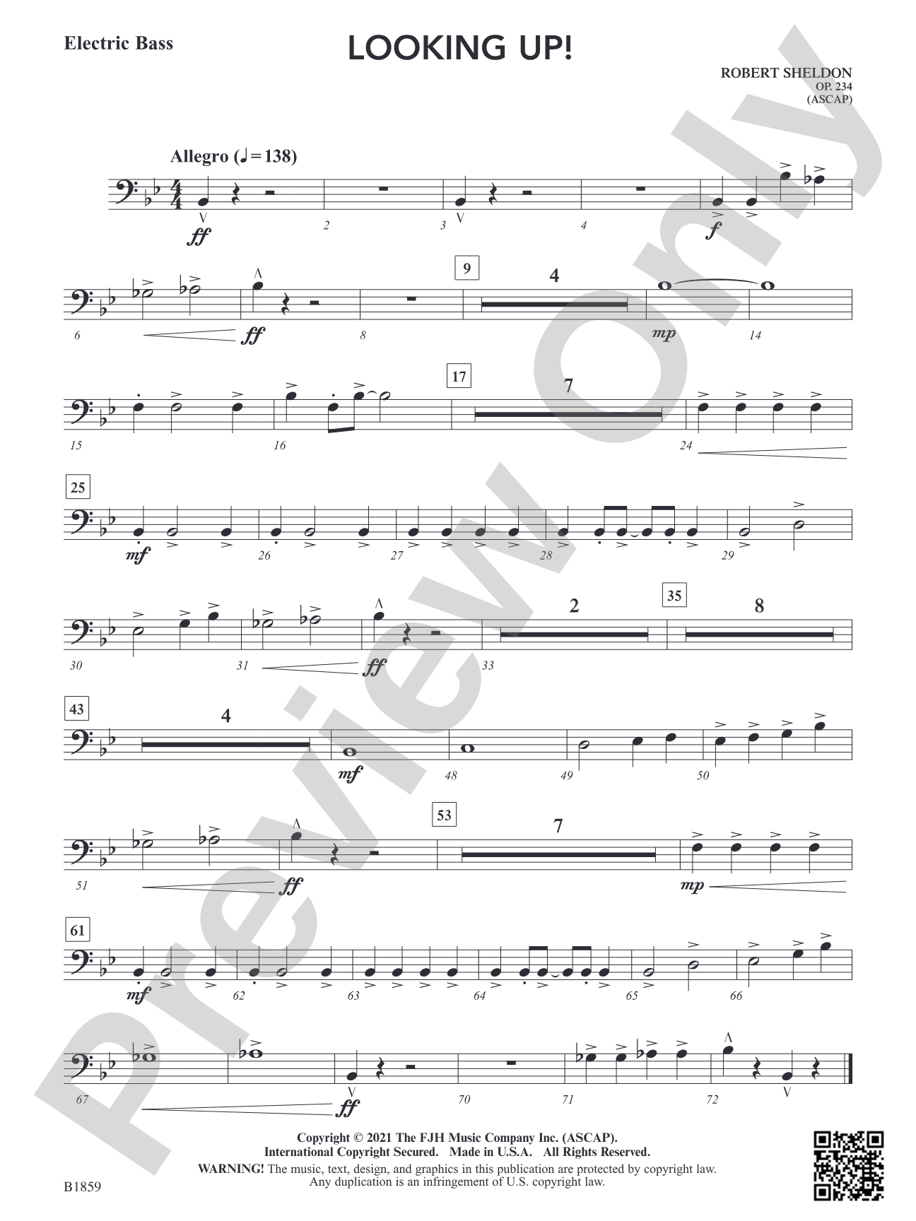 Looking Up!: Electric Bass