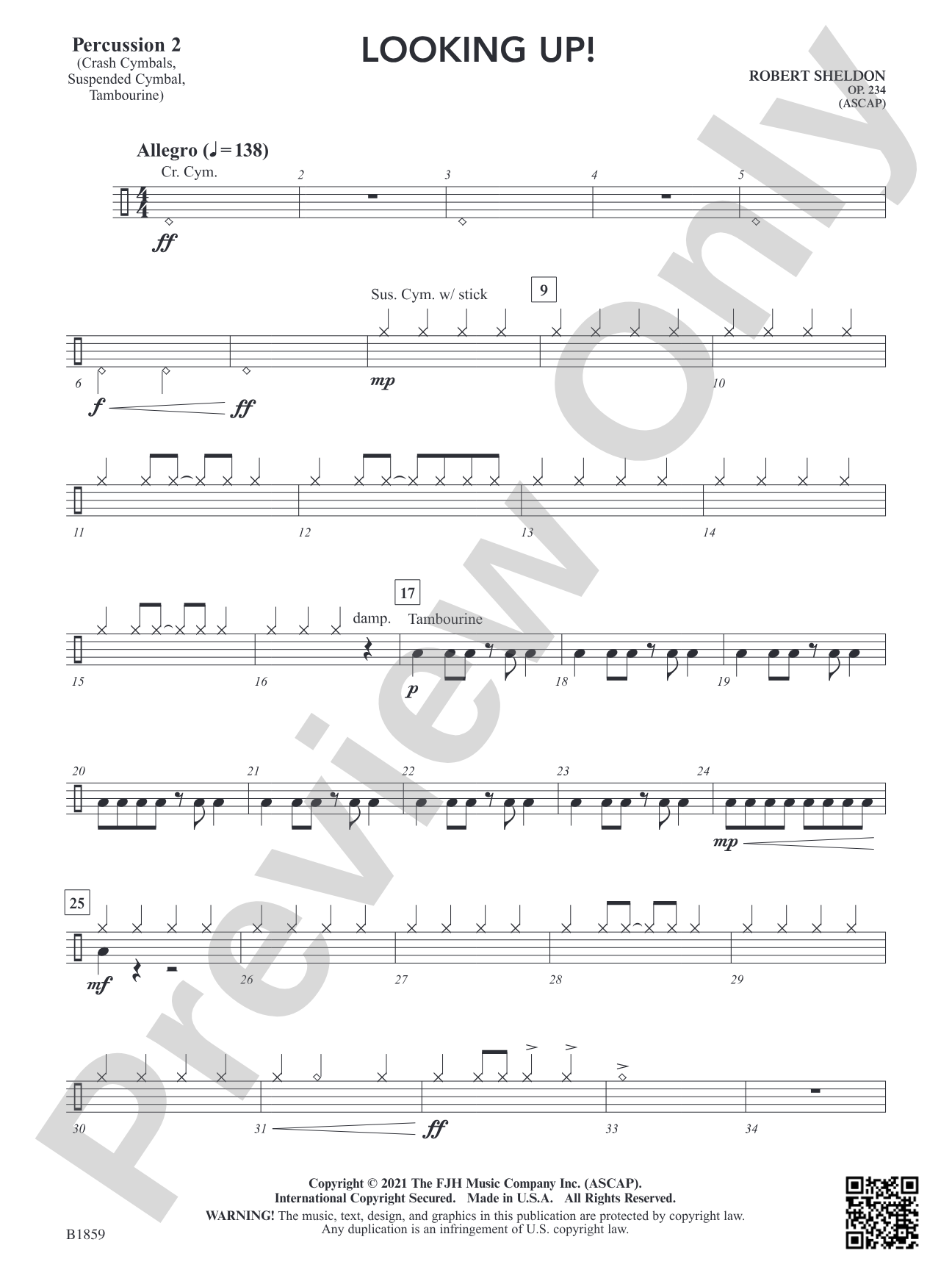 Looking Up!: Percussion 2