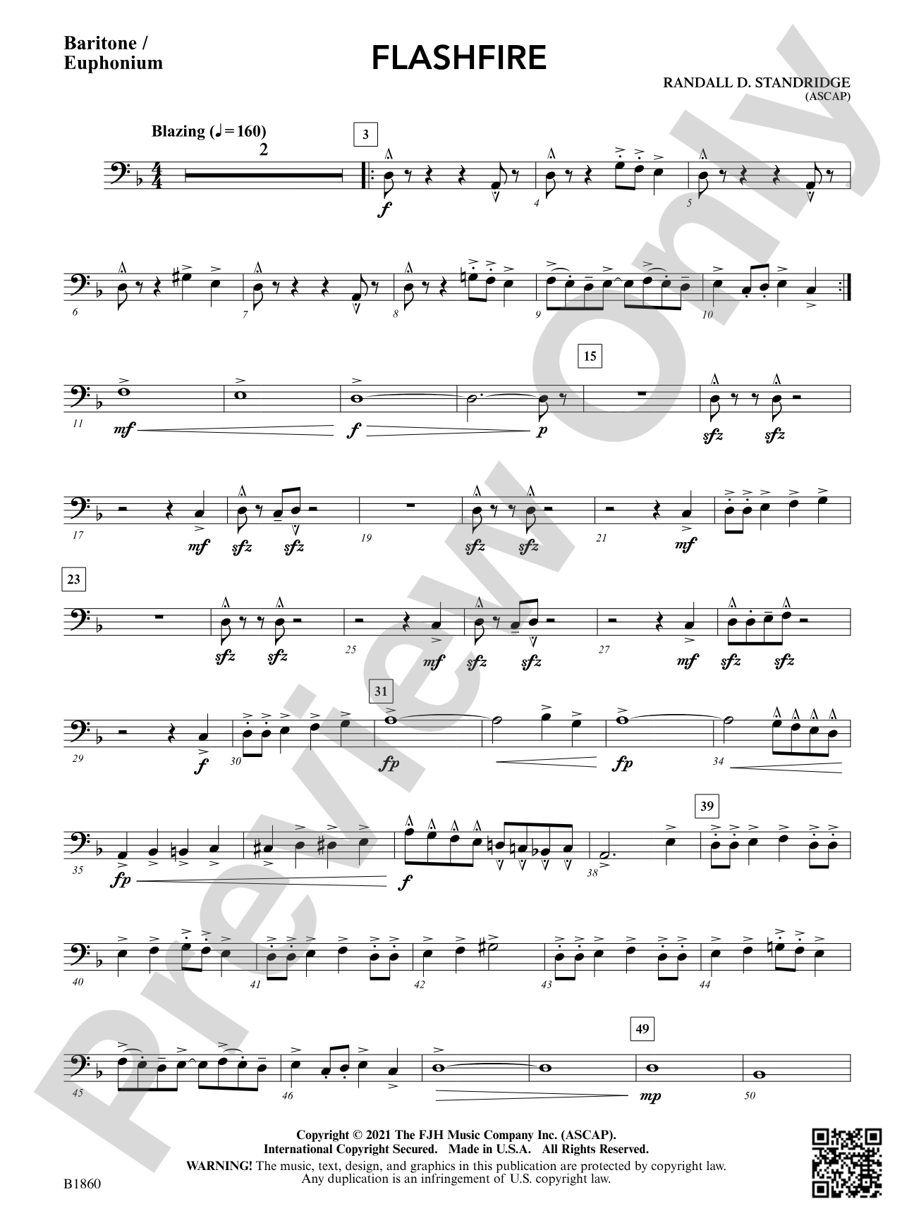 Flashfire: Baritone / Euphonium