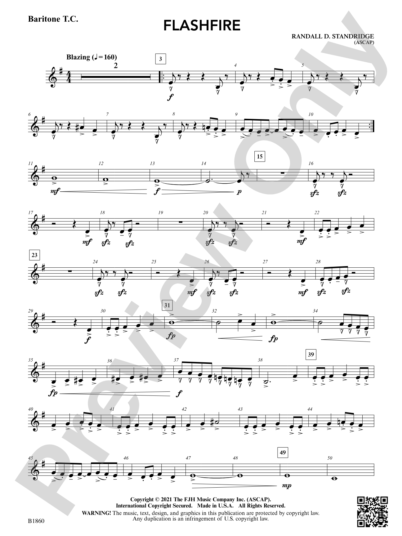 Flashfire: Baritone T.C.