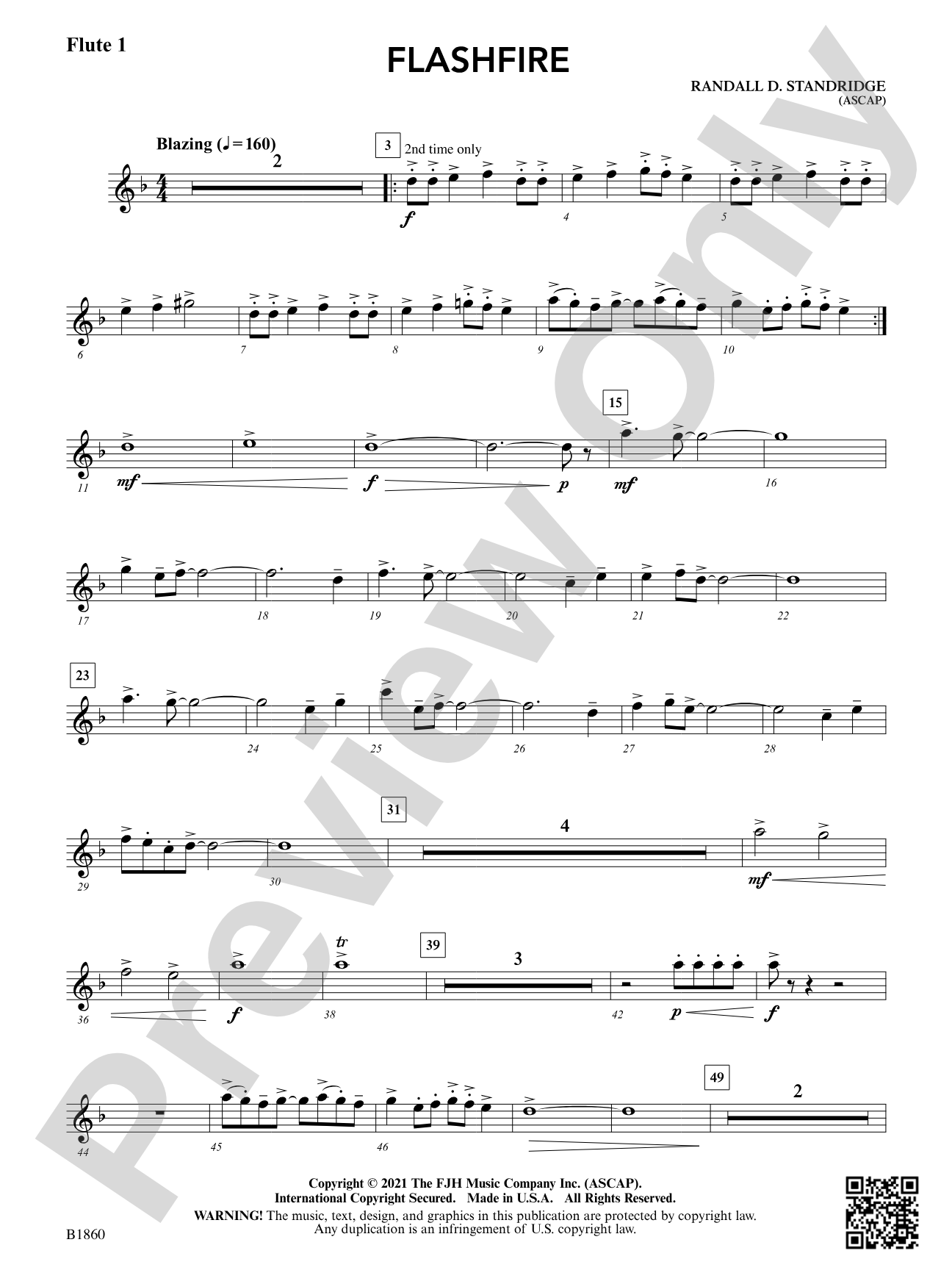 Flashfire: Flute 1