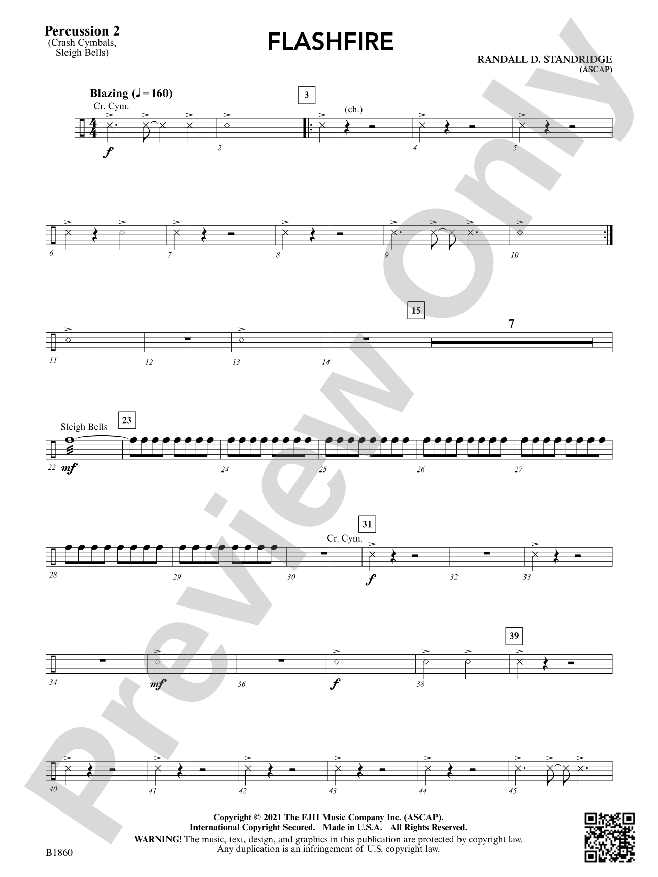 Flashfire: Percussion 2