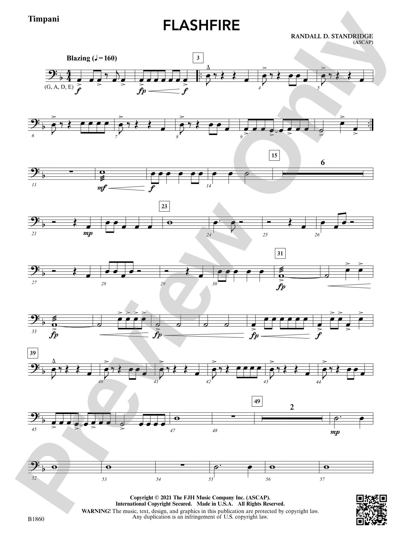 Flashfire: Timpani
