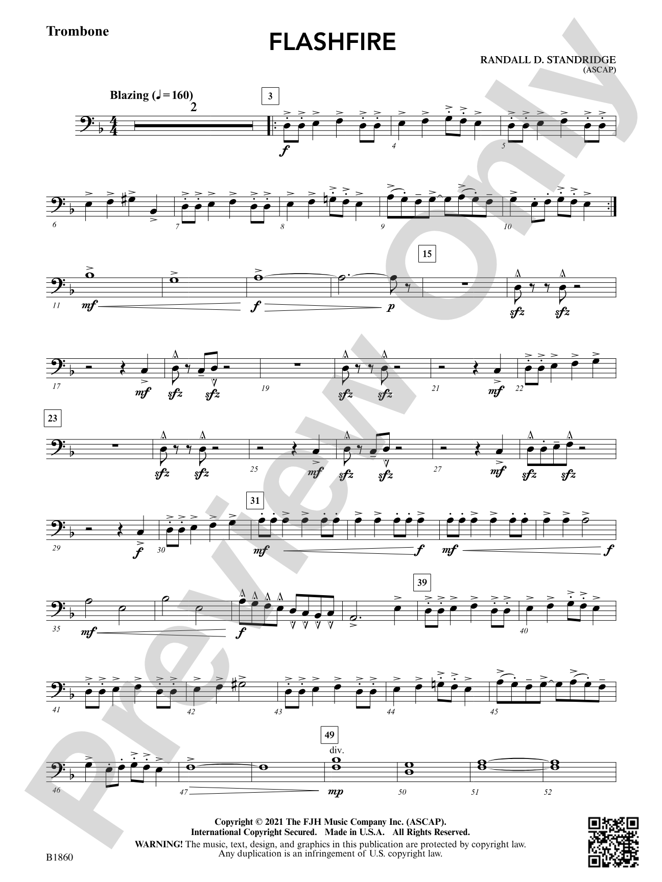 Flashfire: Trombone