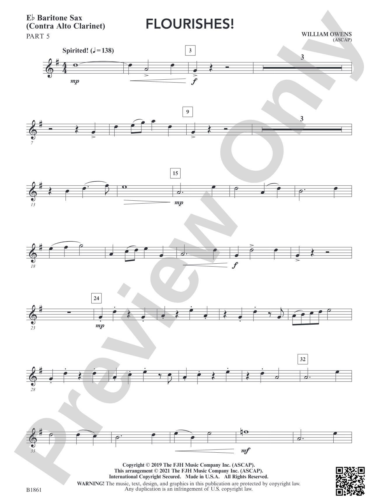 Flourishes!: Part 5 - E-flat Baritone Sax (Contra Alto Clarinet)