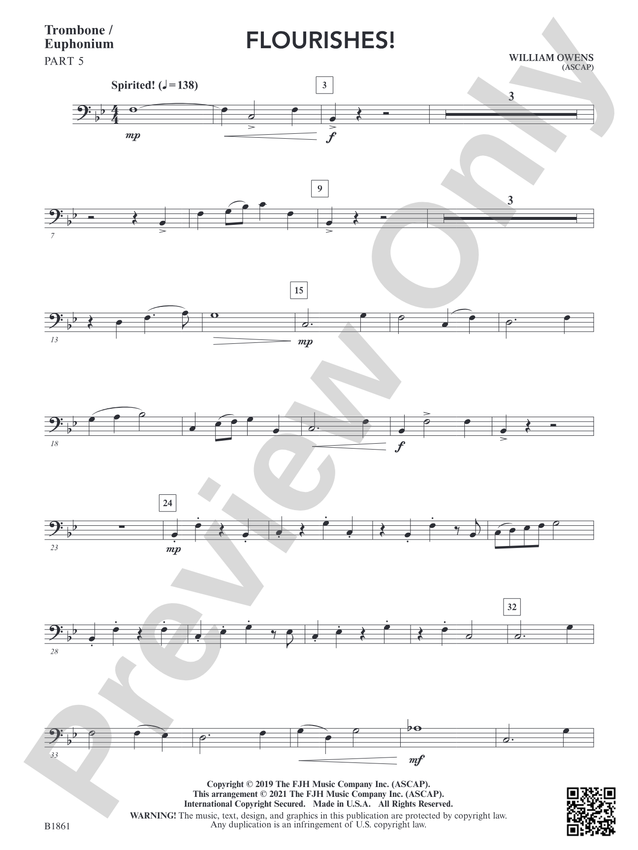 Flourishes!: Part 5 - Trombone / Euphonium