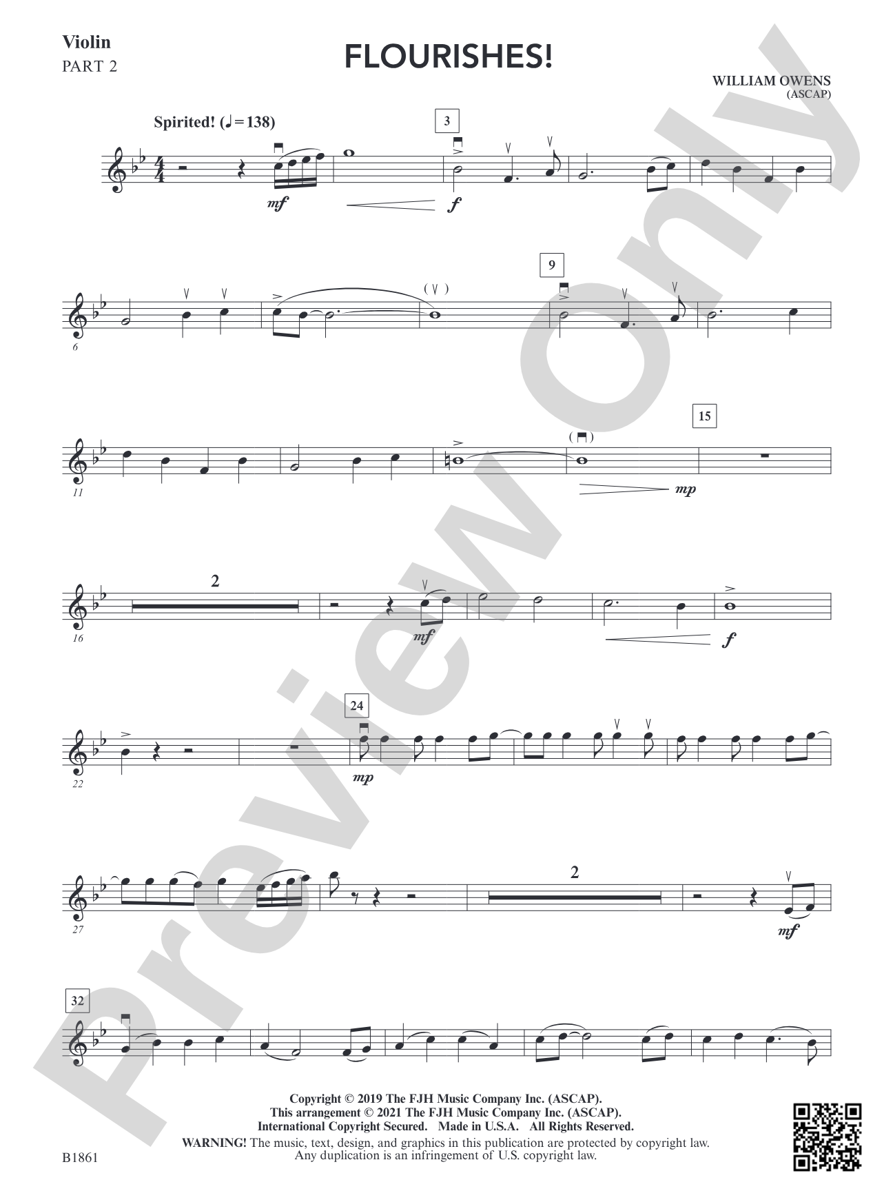 Flourishes!: Part 2 - Violin