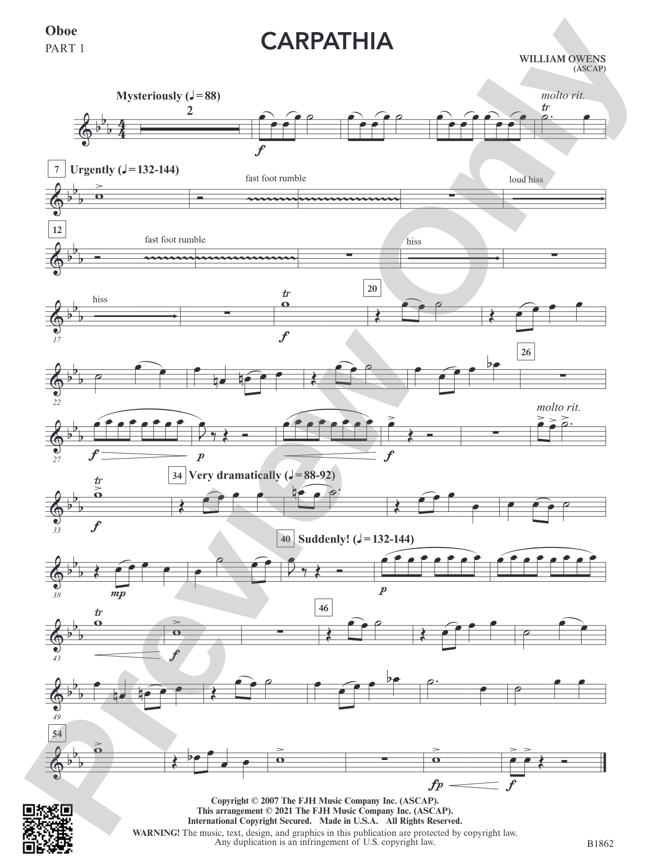 Carpathia: Part 1 - Oboe