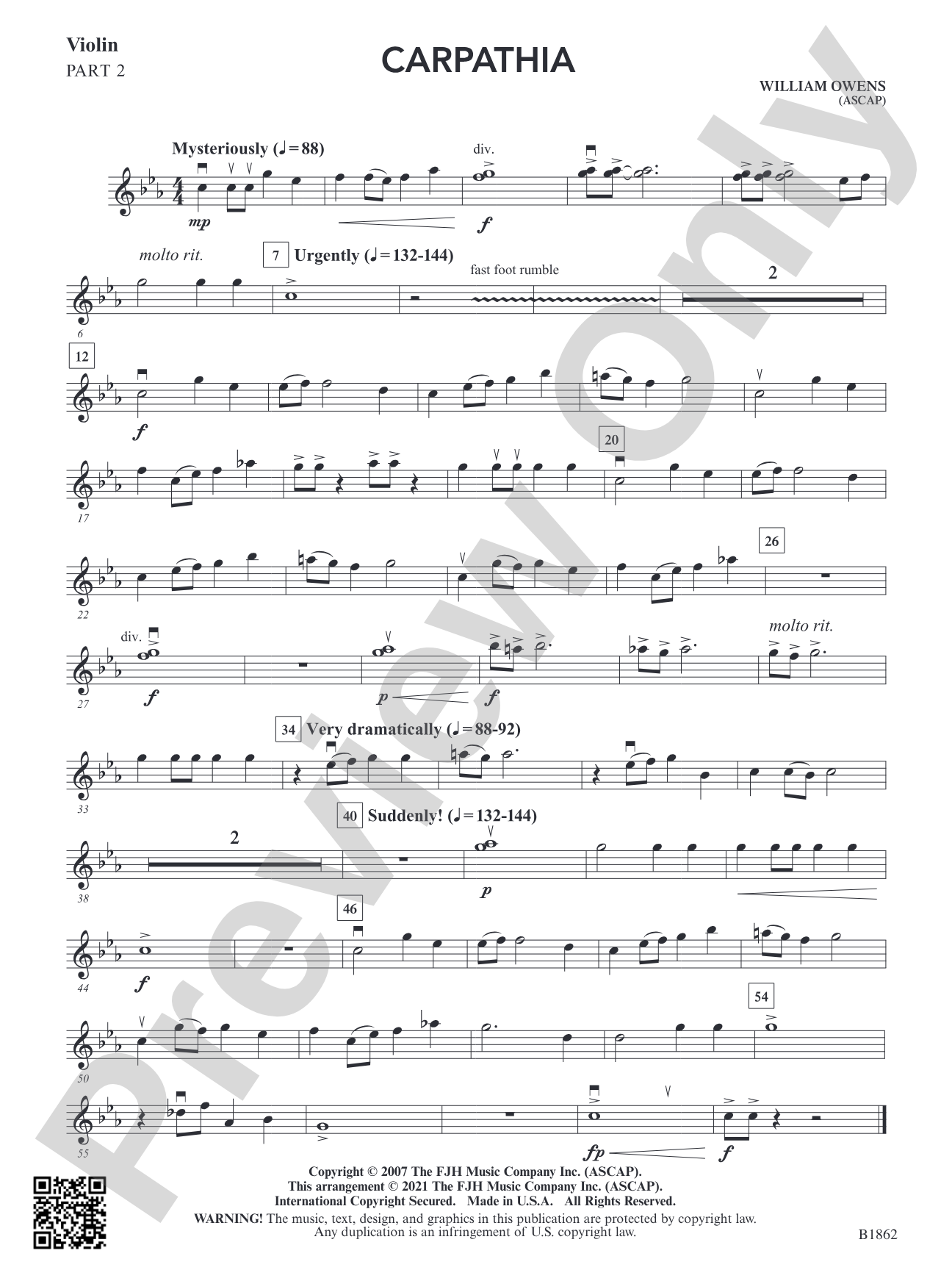 Carpathia: Part 2 - Violin