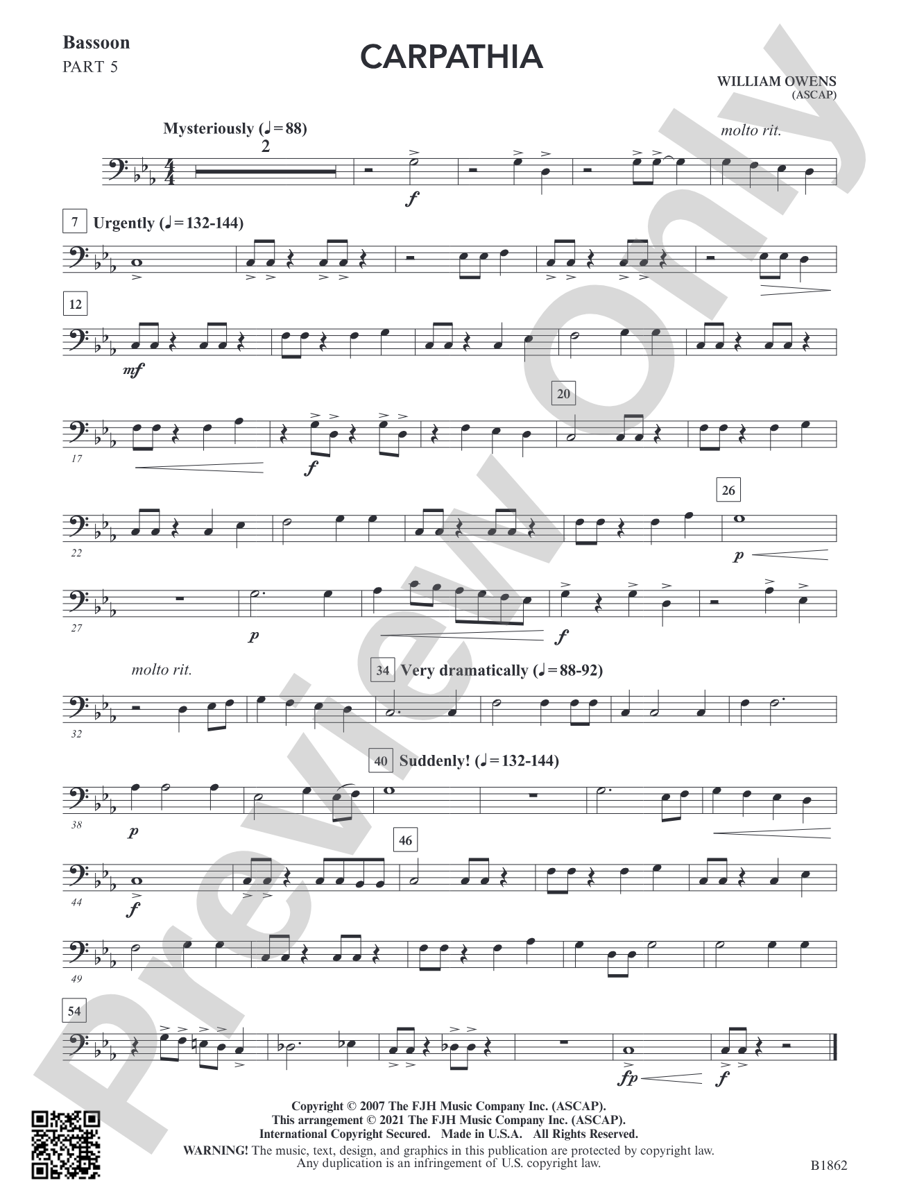 Carpathia: Part 5 - Bassoon