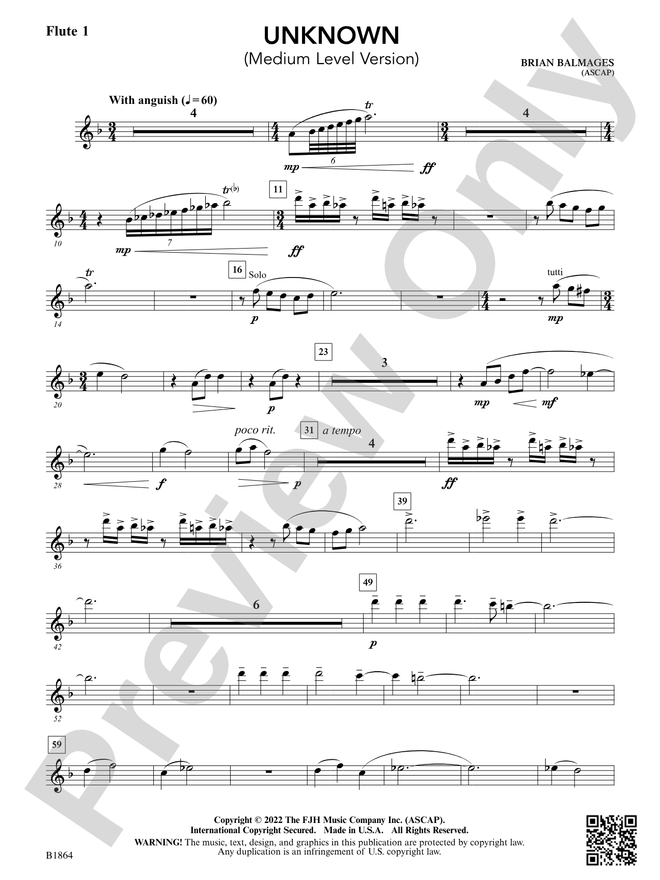 Unknown: Flute 1