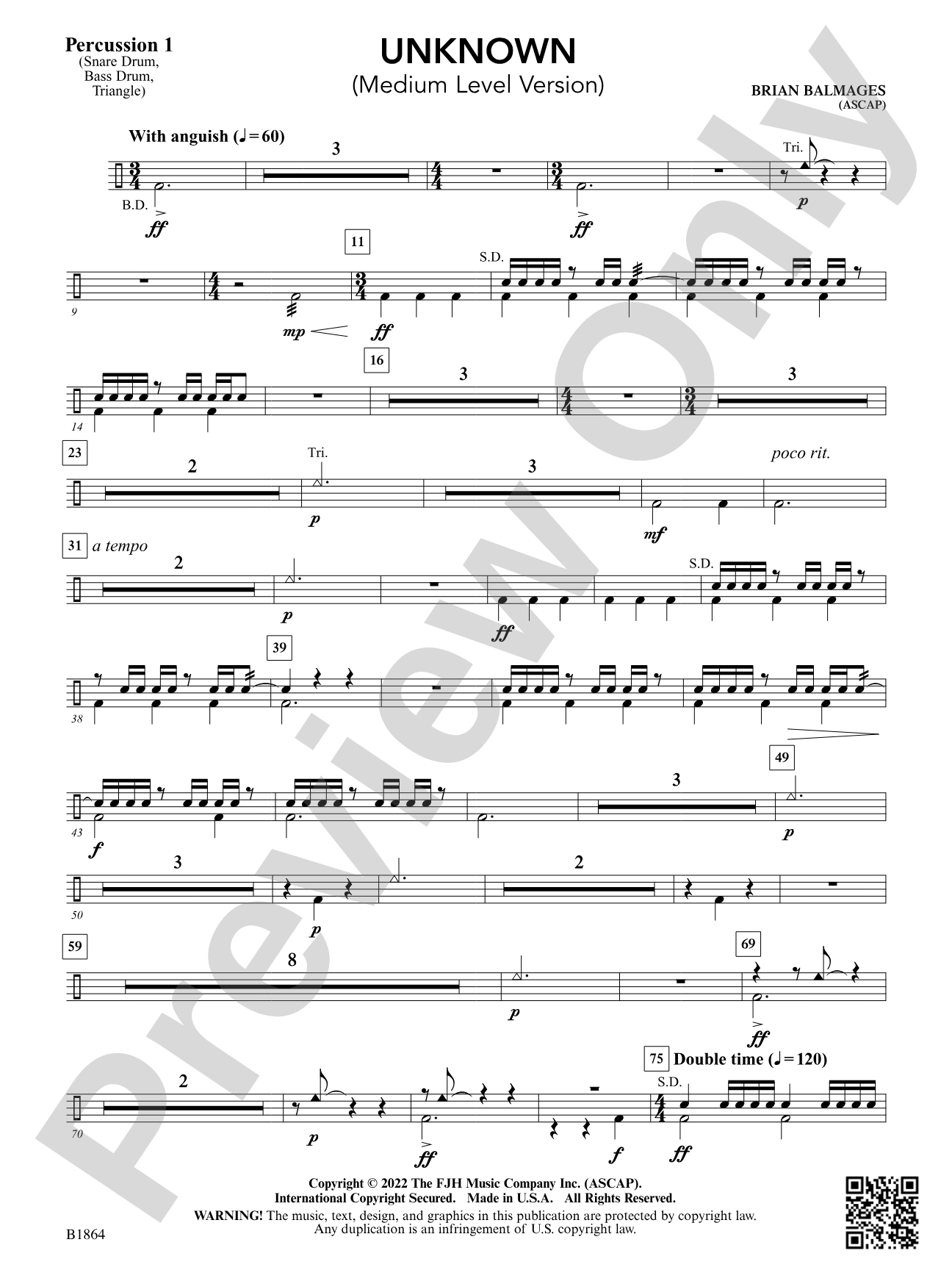 Unknown: Percussion 1
