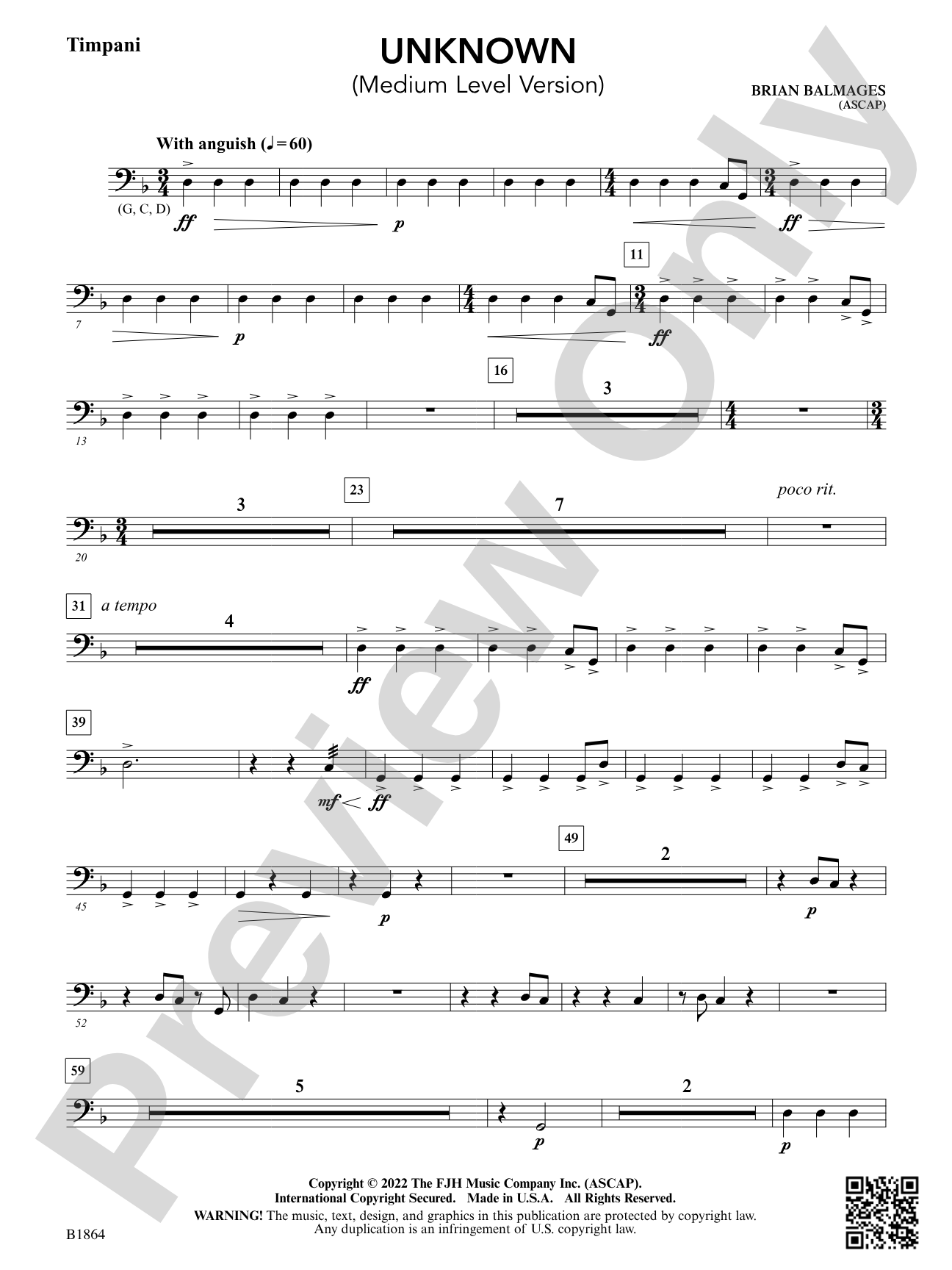Unknown: Timpani