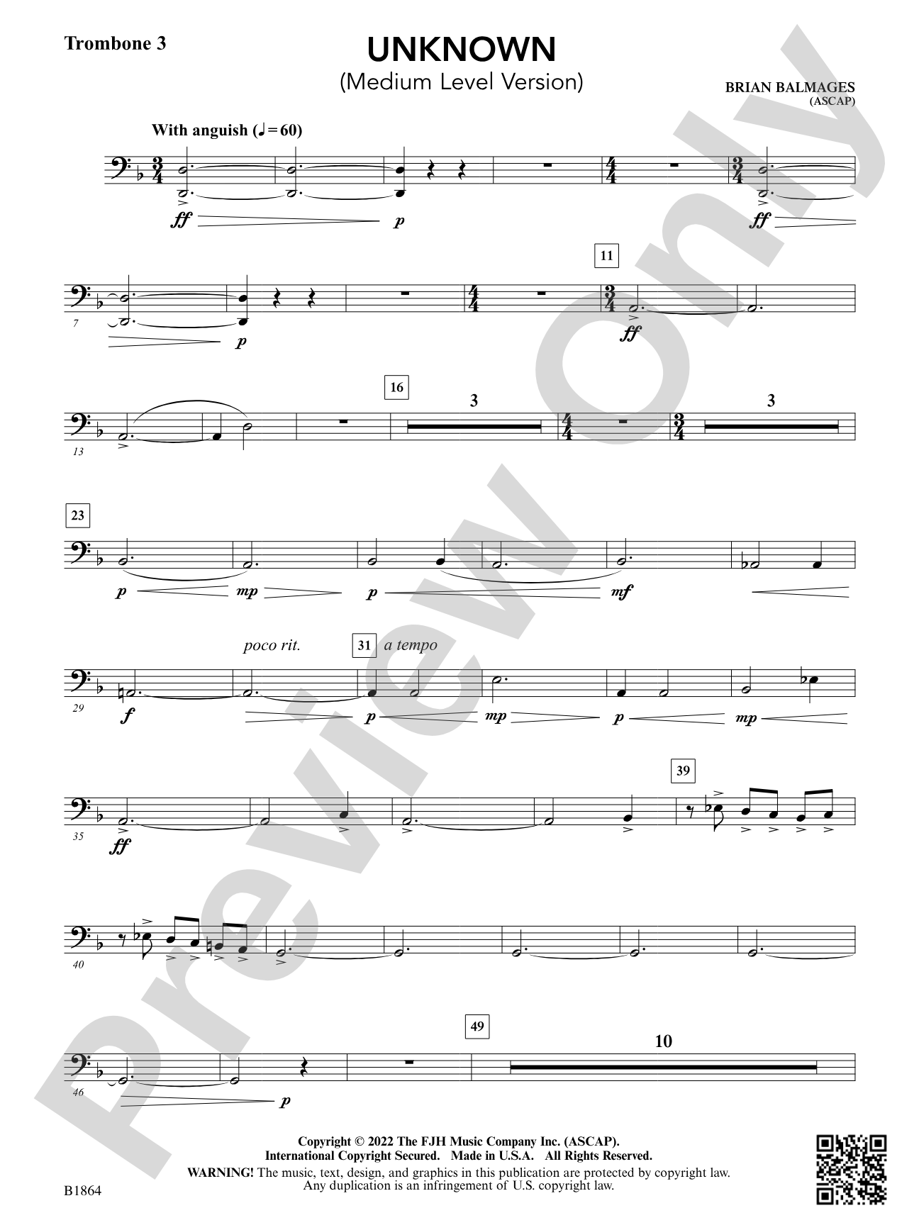 Unknown: Trombone 3