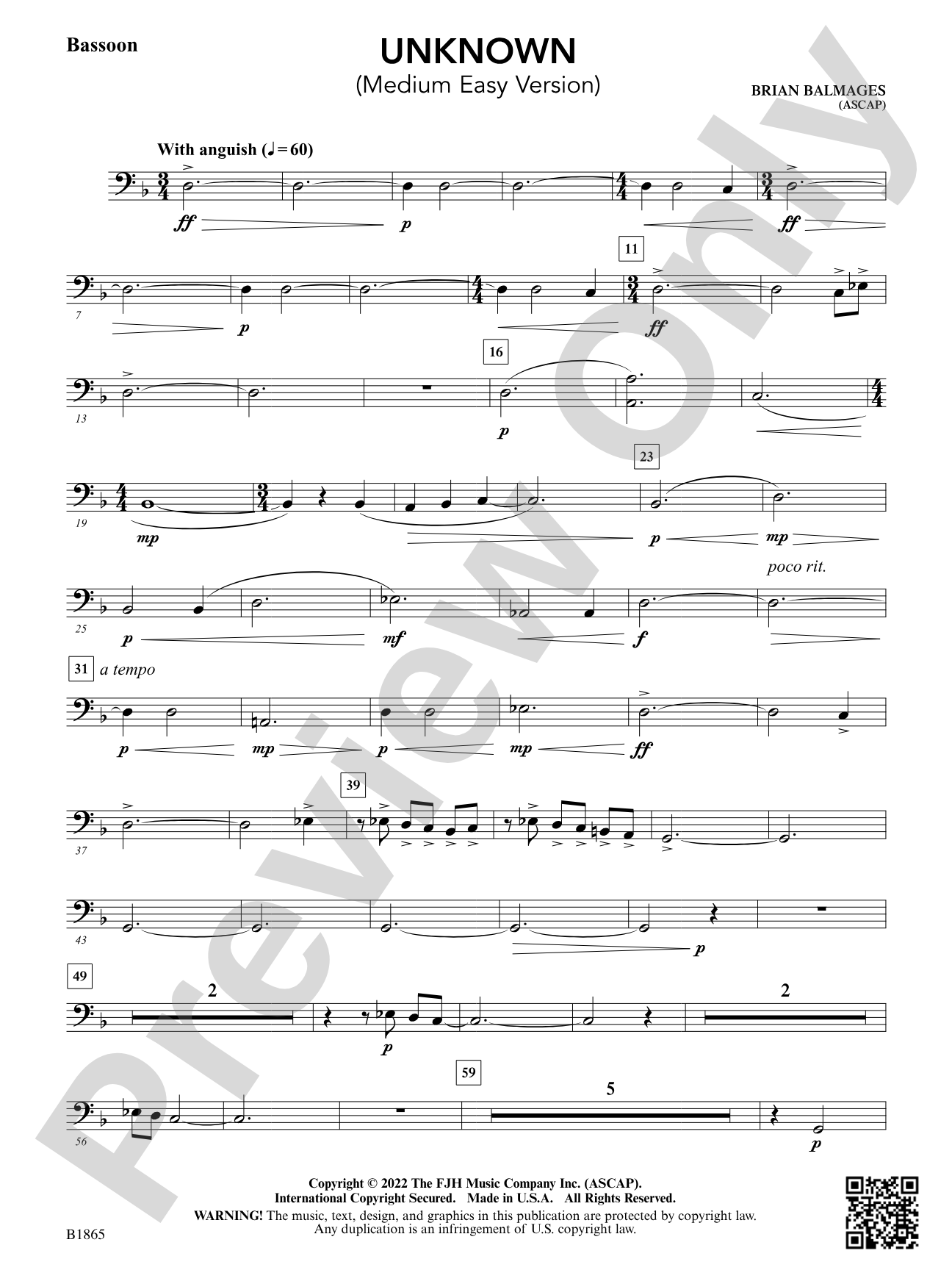 Unknown: Bassoon