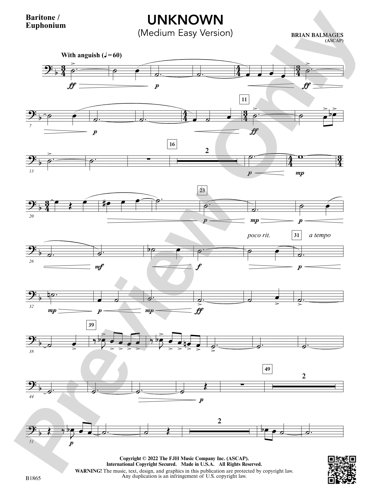 Unknown: Baritone / Euphonium