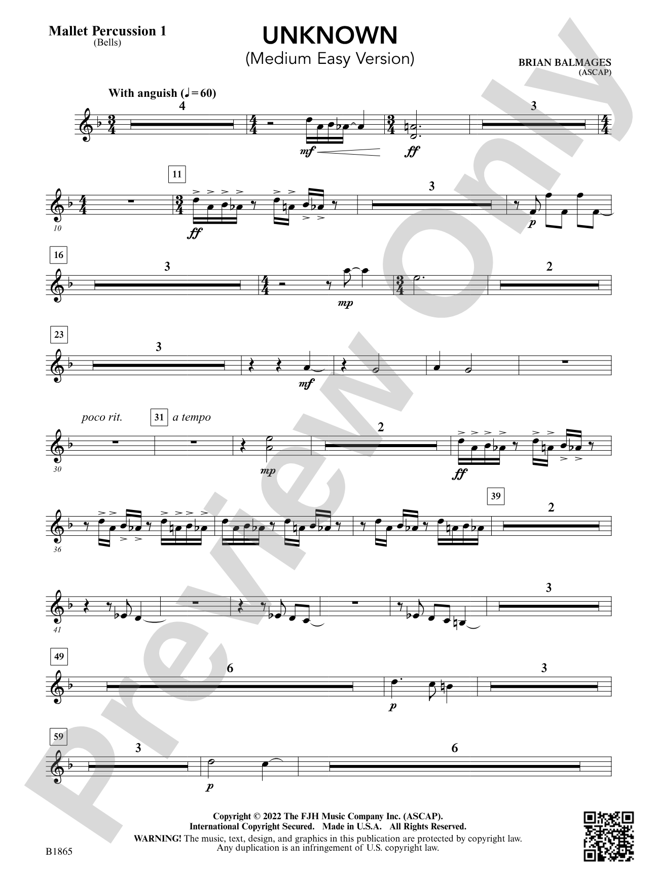 Unknown: Mallet Percussion 1