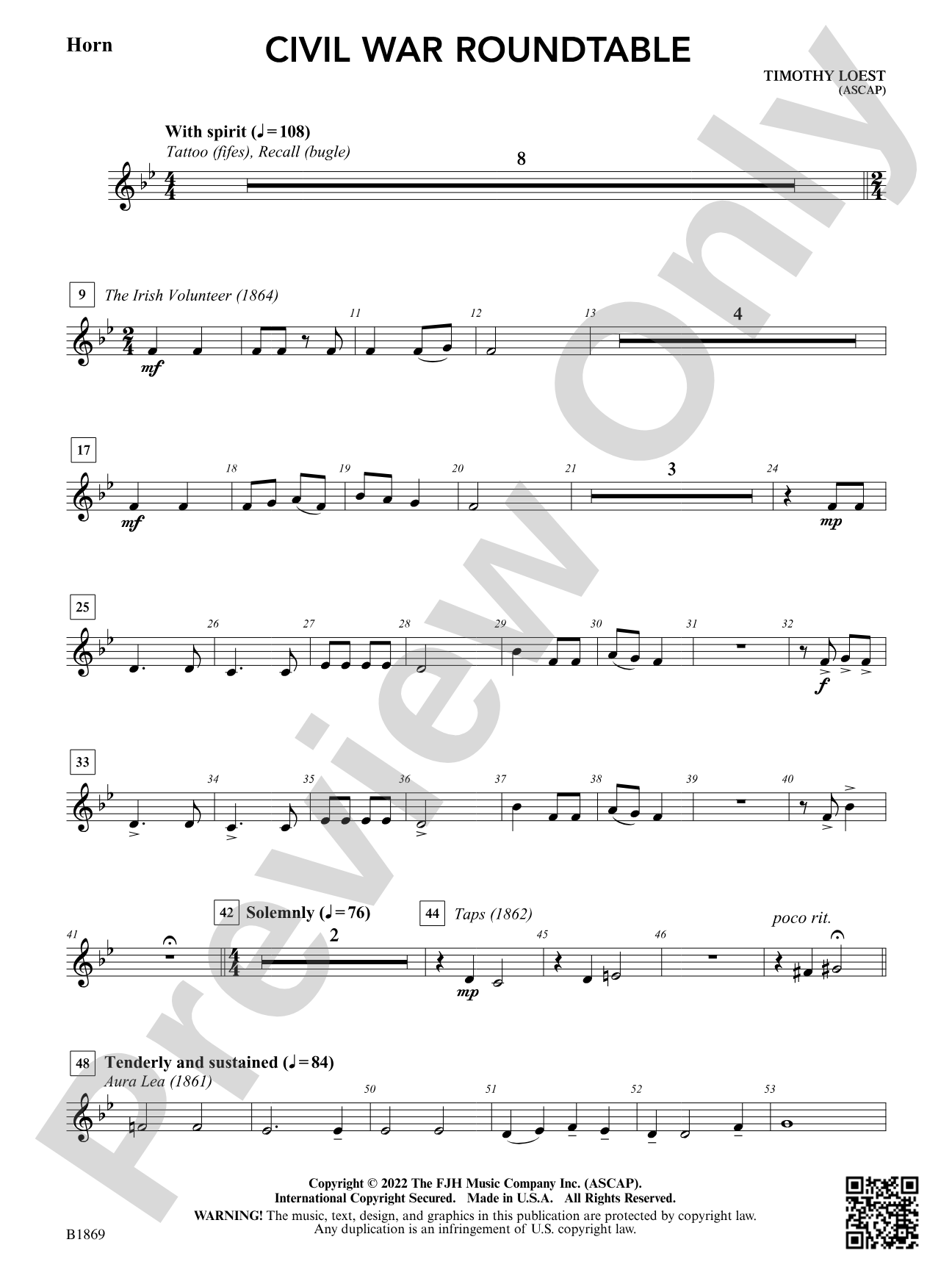 Civil War Roundtable: F Horn