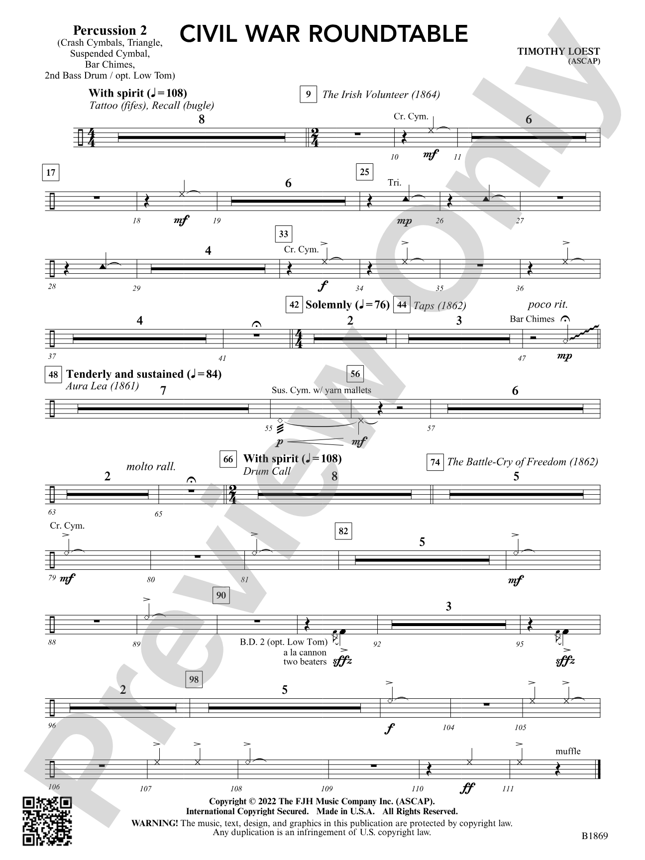 Civil War Roundtable: Percussion 2