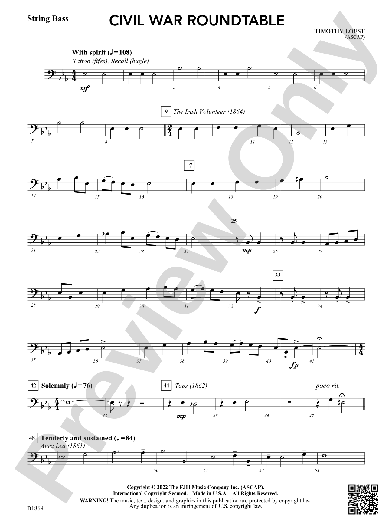 Civil War Roundtable: String Bass