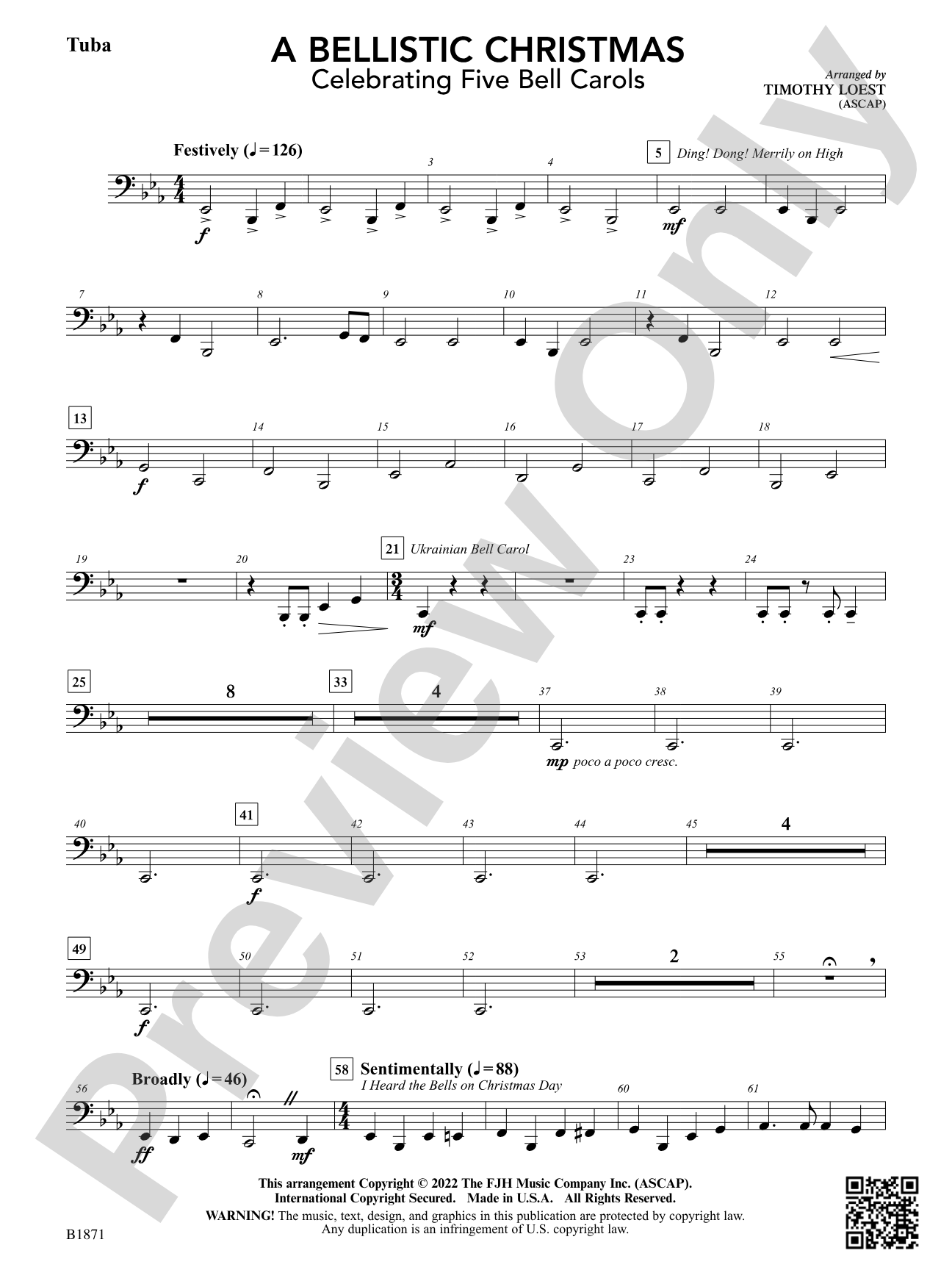 A Bellistic Christmas: Tuba