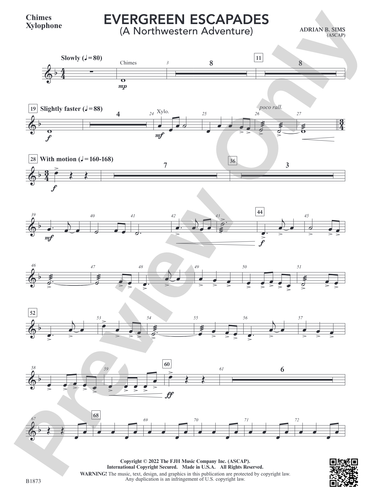 Evergreen Escapades: Chimes / Xylophone
