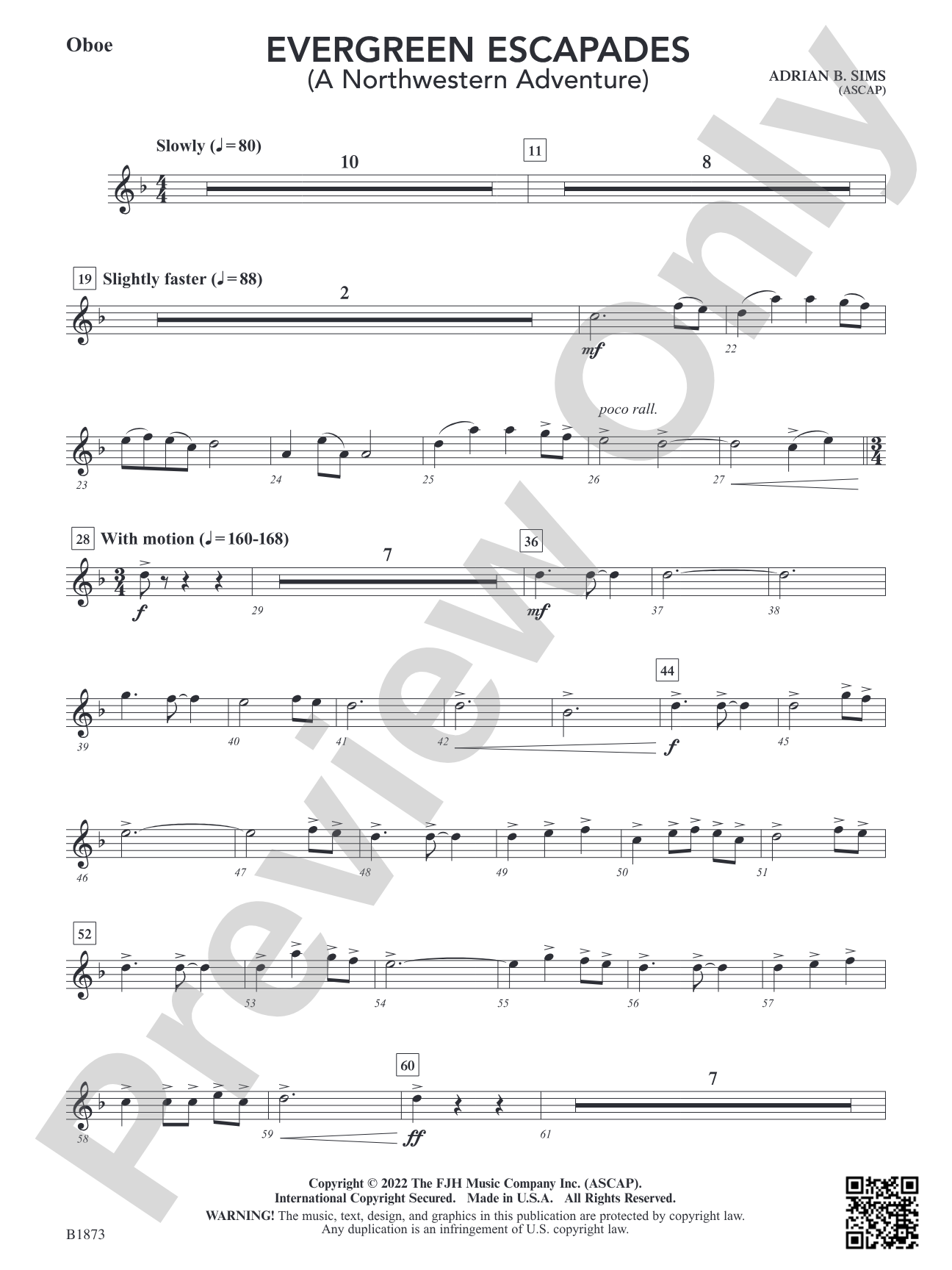 Evergreen Escapades: Oboe